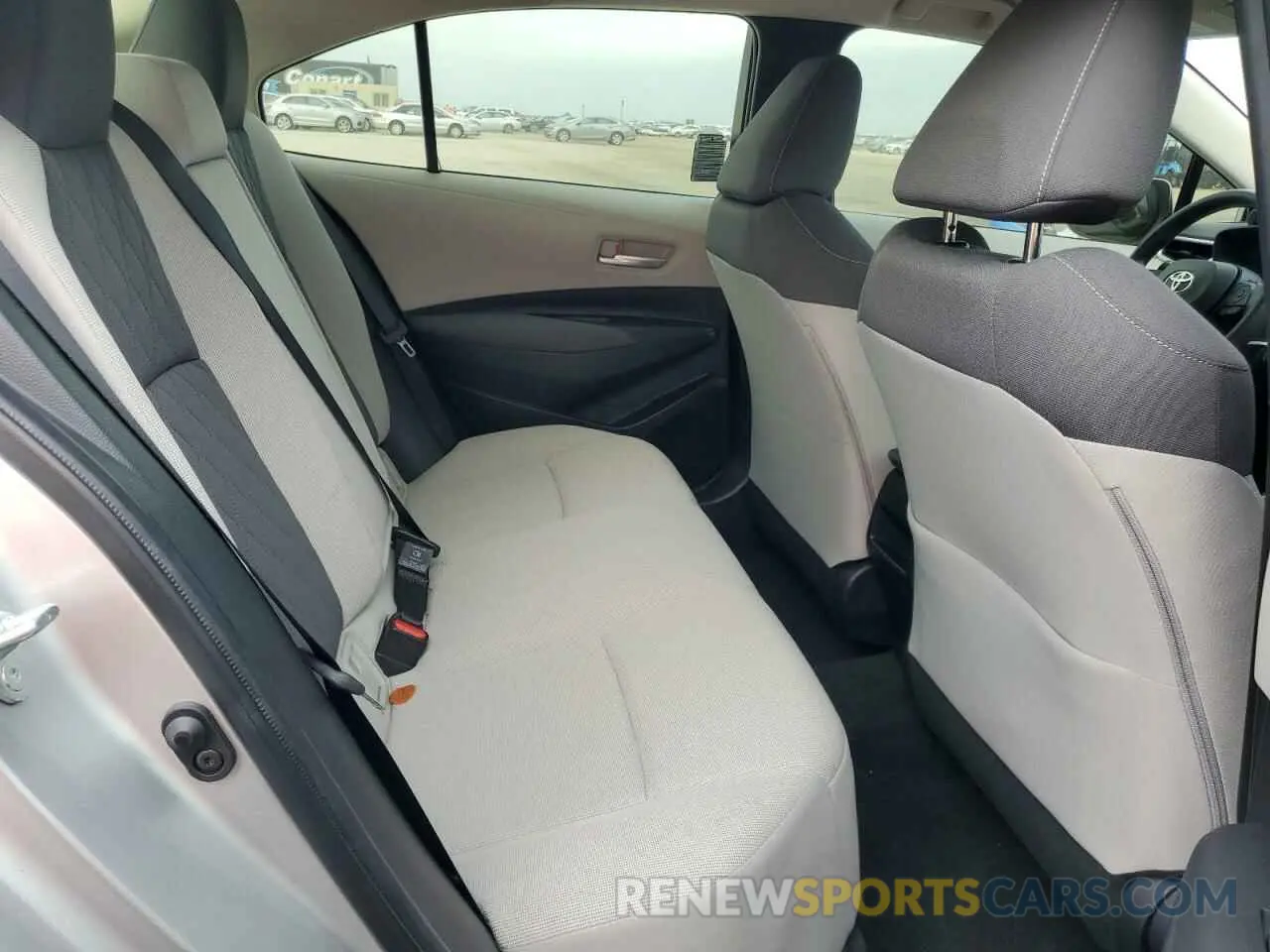 10 fotografías del automóvil dañado JTDEPRAE1LJ084330 TOYOTA COROLLA 2020