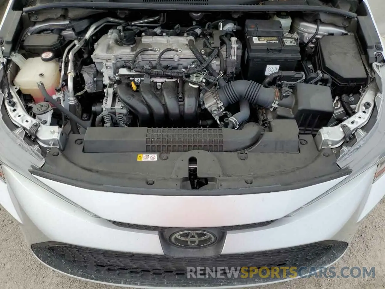 11 fotografías del automóvil dañado JTDEPRAE1LJ084330 TOYOTA COROLLA 2020