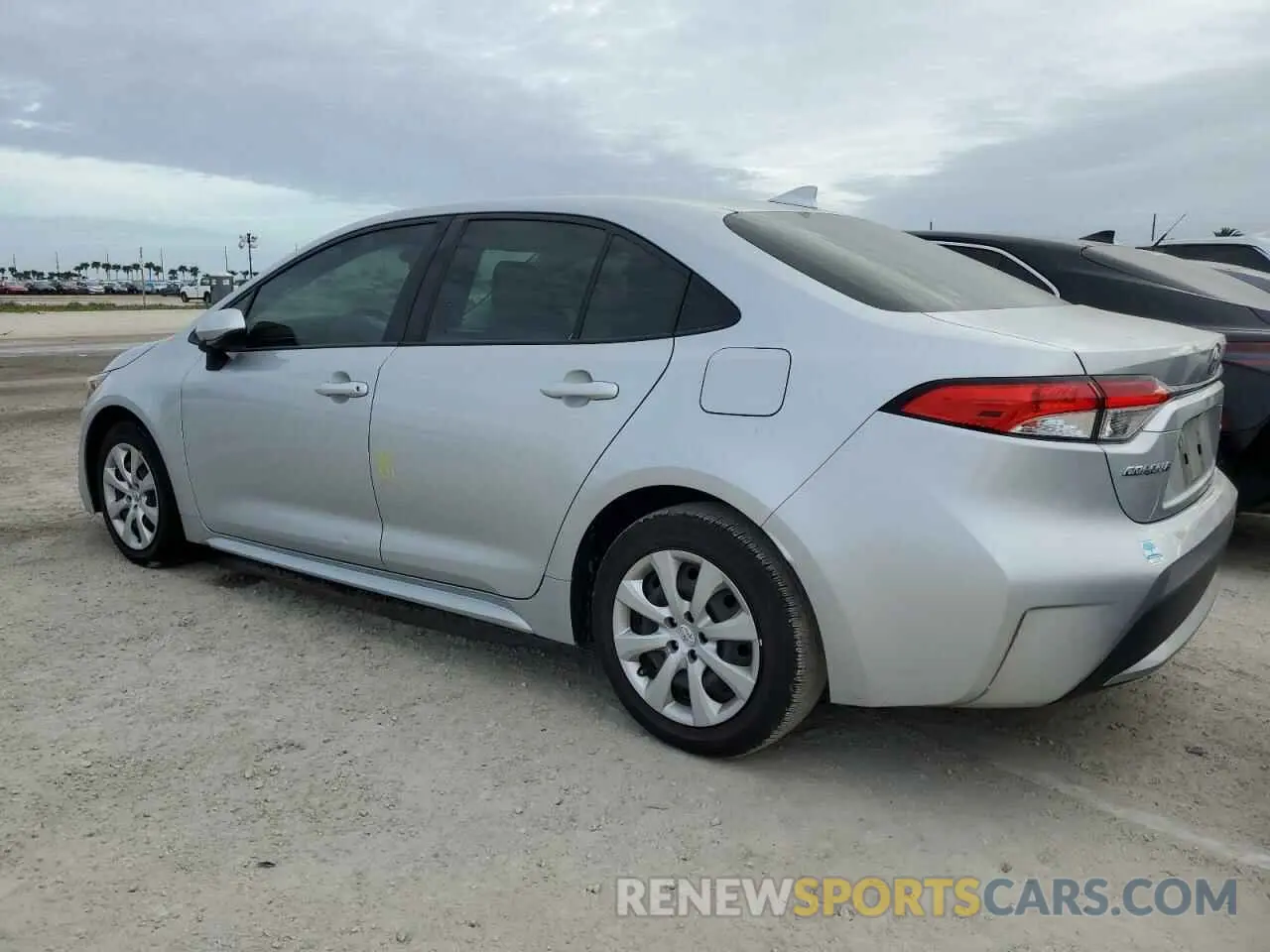 2 fotografías del automóvil dañado JTDEPRAE1LJ084330 TOYOTA COROLLA 2020