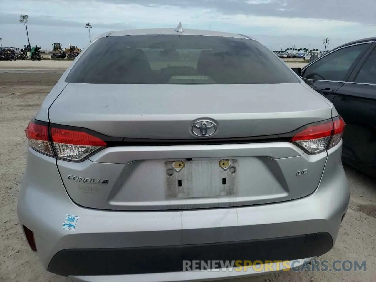 6 fotografías del automóvil dañado JTDEPRAE1LJ084330 TOYOTA COROLLA 2020