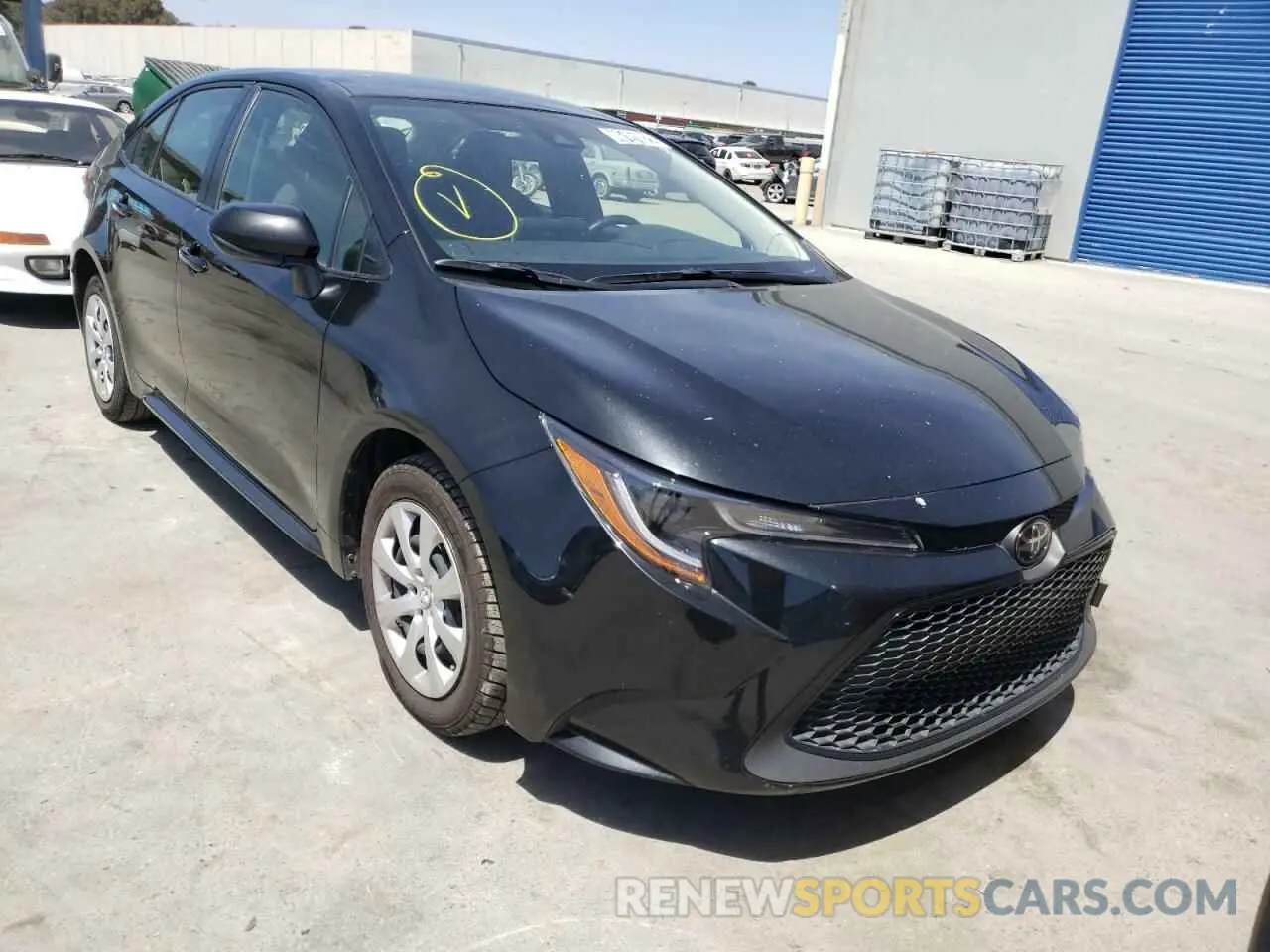 1 fotografías del automóvil dañado JTDEPRAE1LJ089544 TOYOTA COROLLA 2020