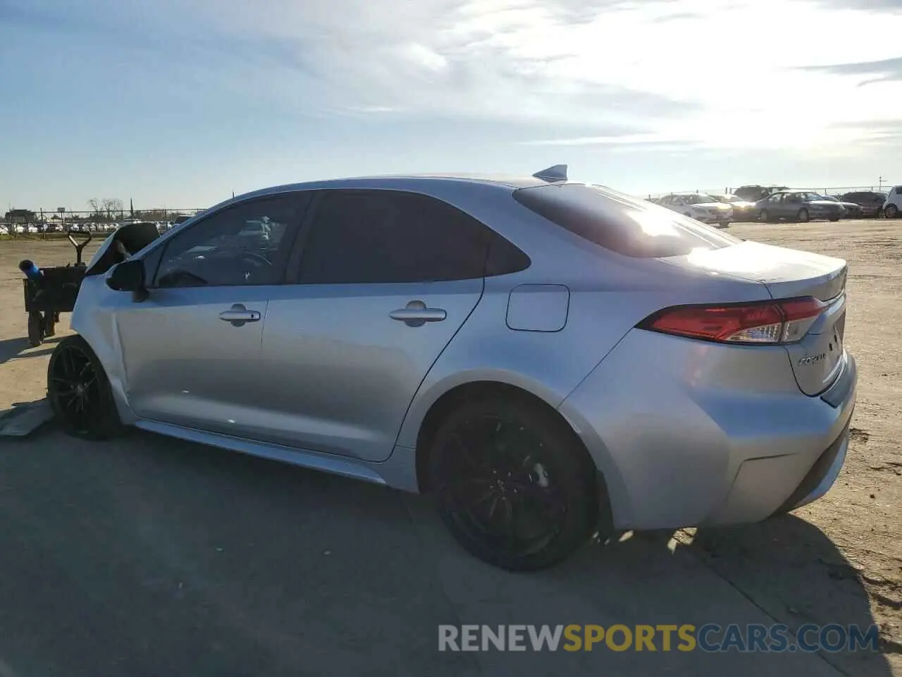 2 fotografías del automóvil dañado JTDEPRAE1LJ093478 TOYOTA COROLLA 2020