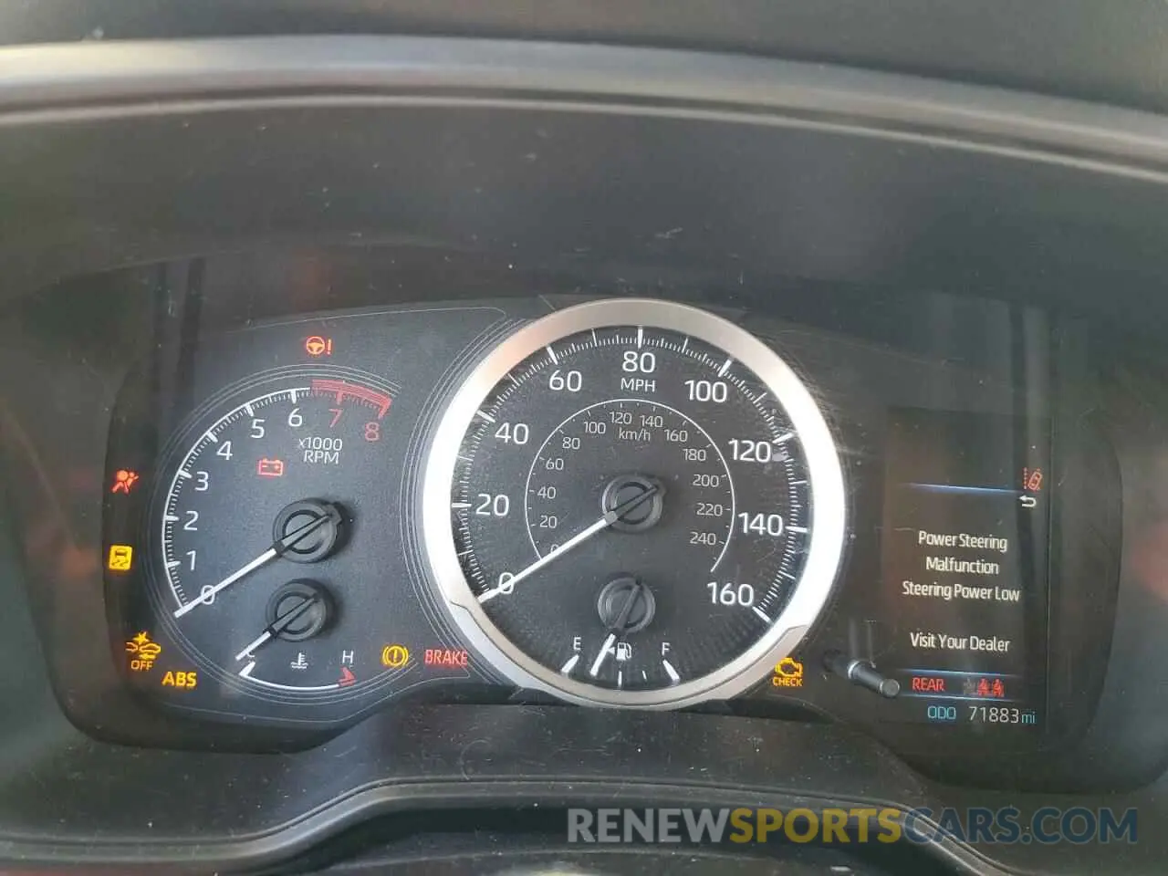 9 fotografías del automóvil dañado JTDEPRAE1LJ093478 TOYOTA COROLLA 2020