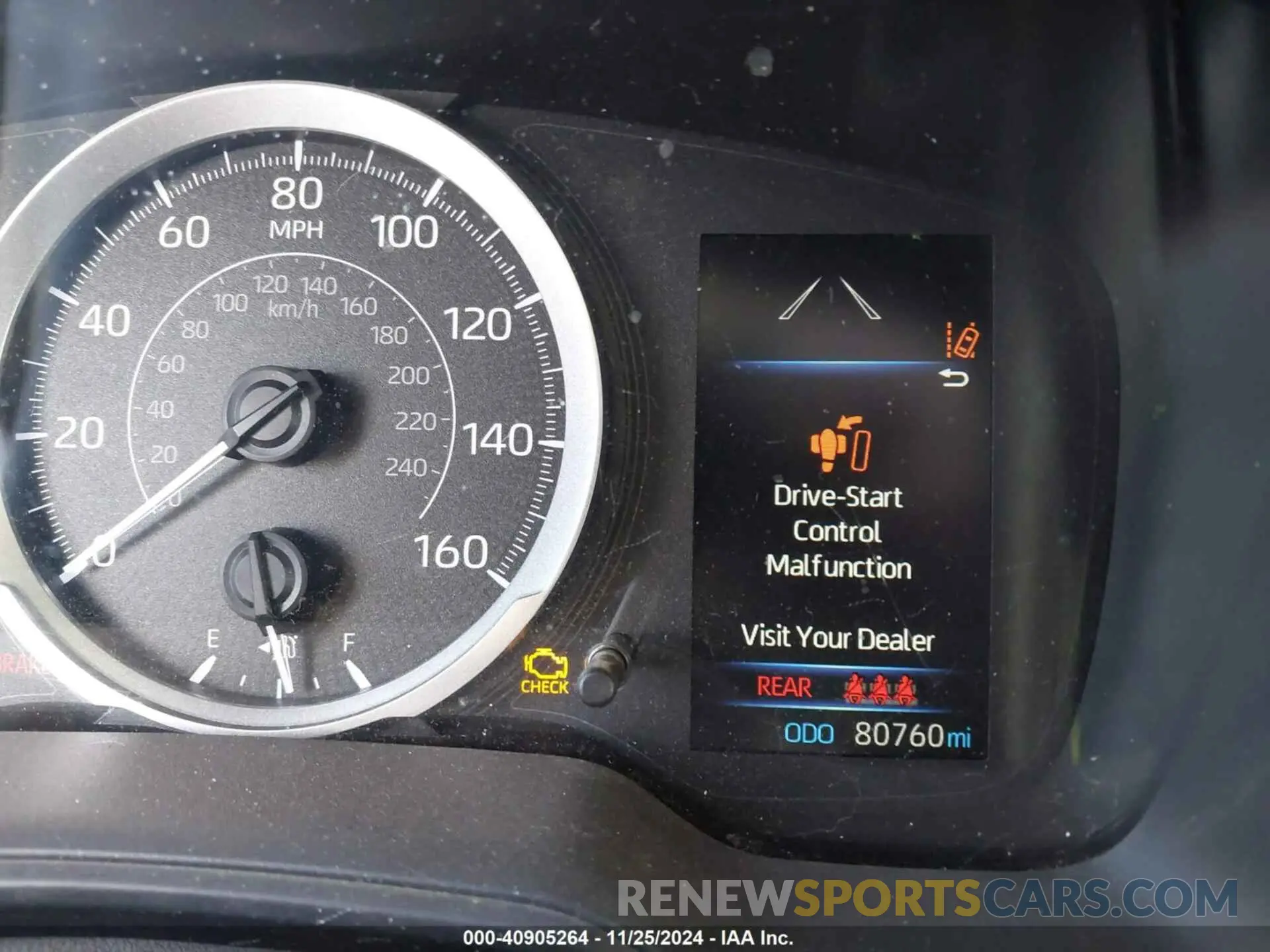 7 fotografías del automóvil dañado JTDEPRAE1LJ099362 TOYOTA COROLLA 2020