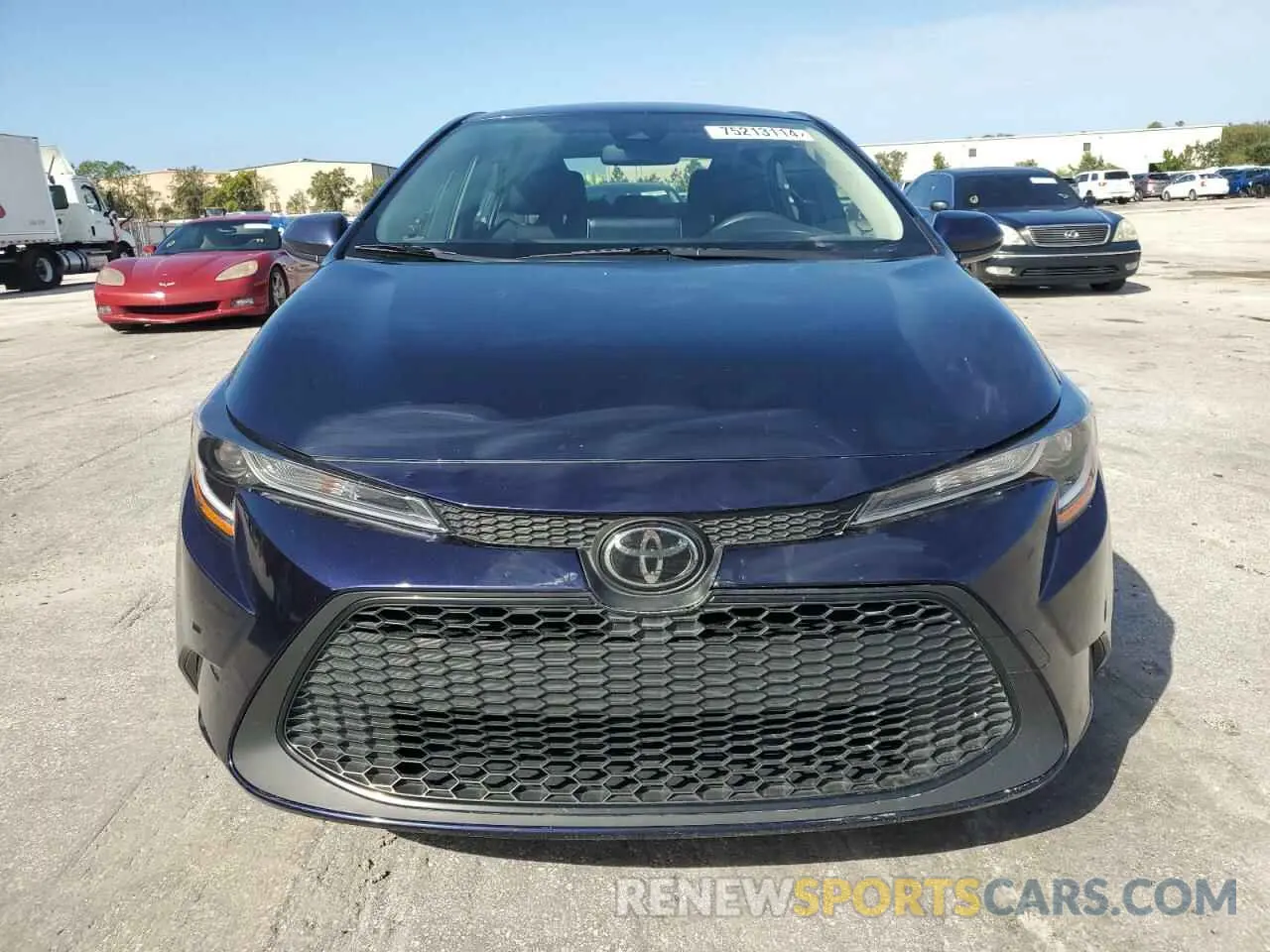 5 fotografías del automóvil dañado JTDEPRAE1LJ100865 TOYOTA COROLLA 2020