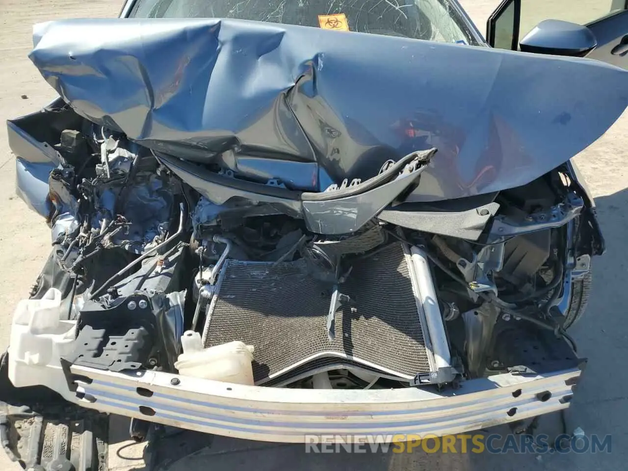 11 fotografías del automóvil dañado JTDEPRAE1LJ107069 TOYOTA COROLLA 2020
