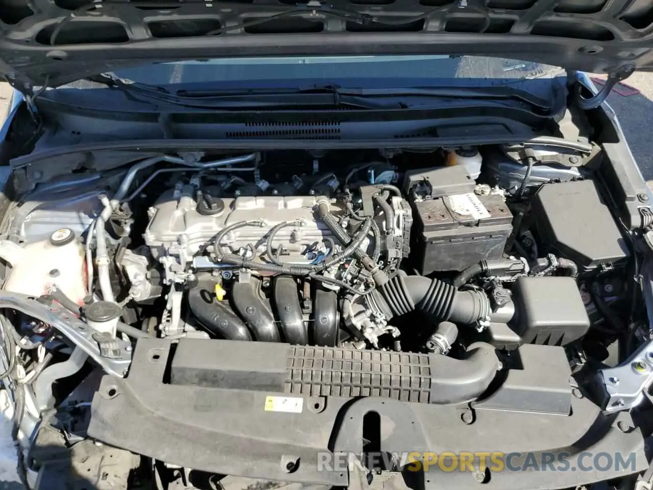 11 fotografías del automóvil dañado JTDEPRAE1LJ109131 TOYOTA COROLLA 2020