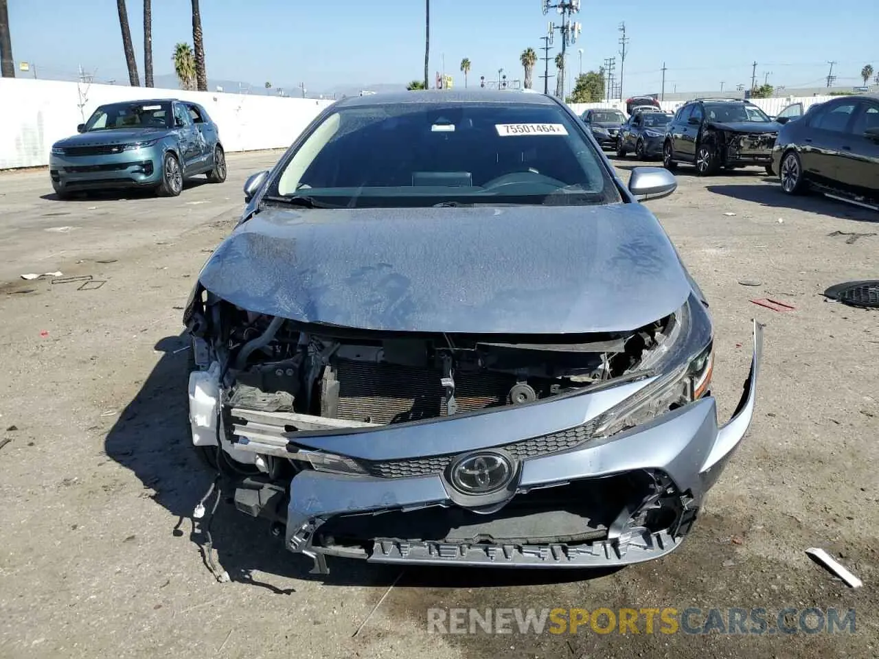 5 fotografías del automóvil dañado JTDEPRAE1LJ109131 TOYOTA COROLLA 2020