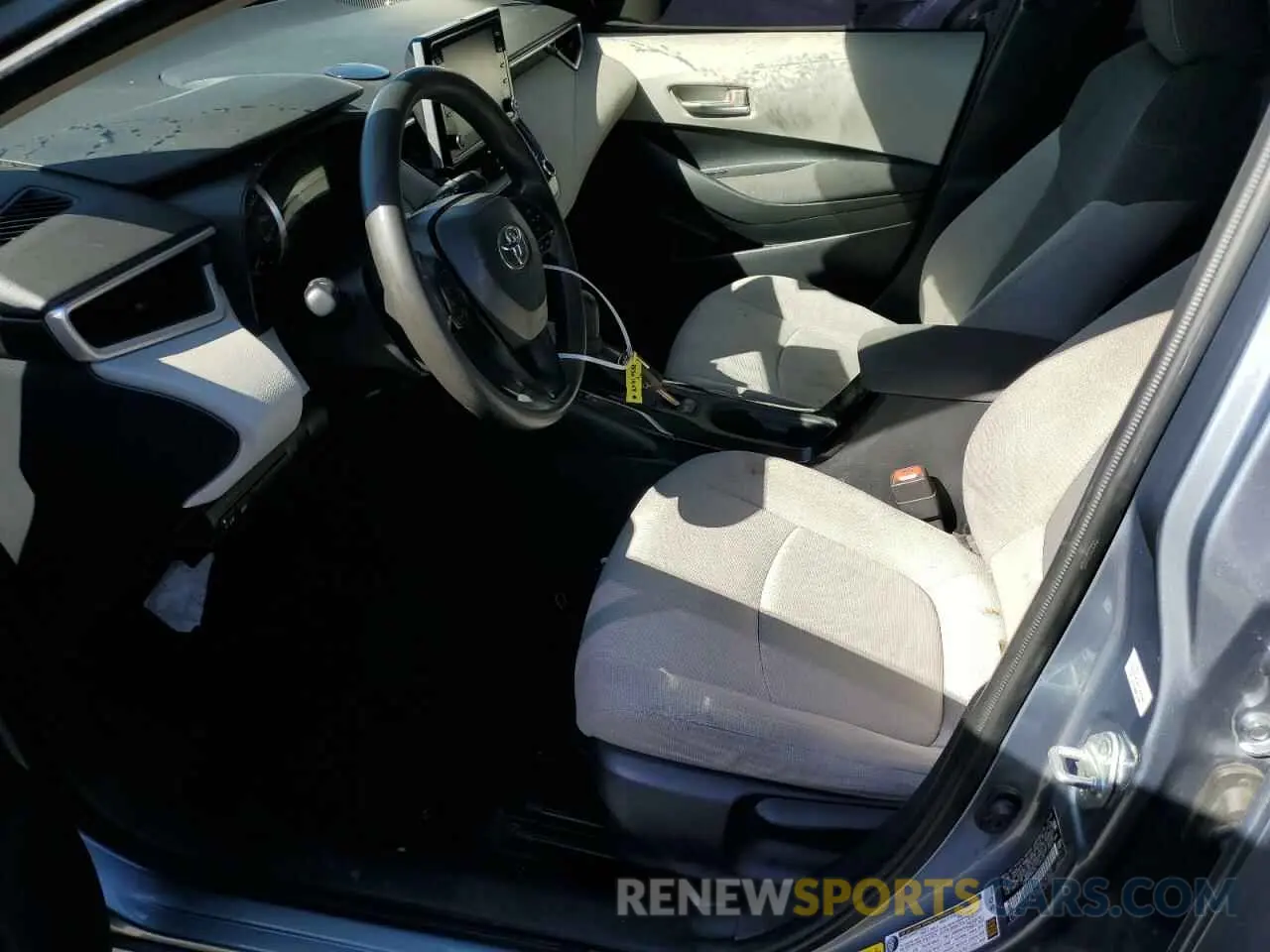 7 fotografías del automóvil dañado JTDEPRAE1LJ109131 TOYOTA COROLLA 2020