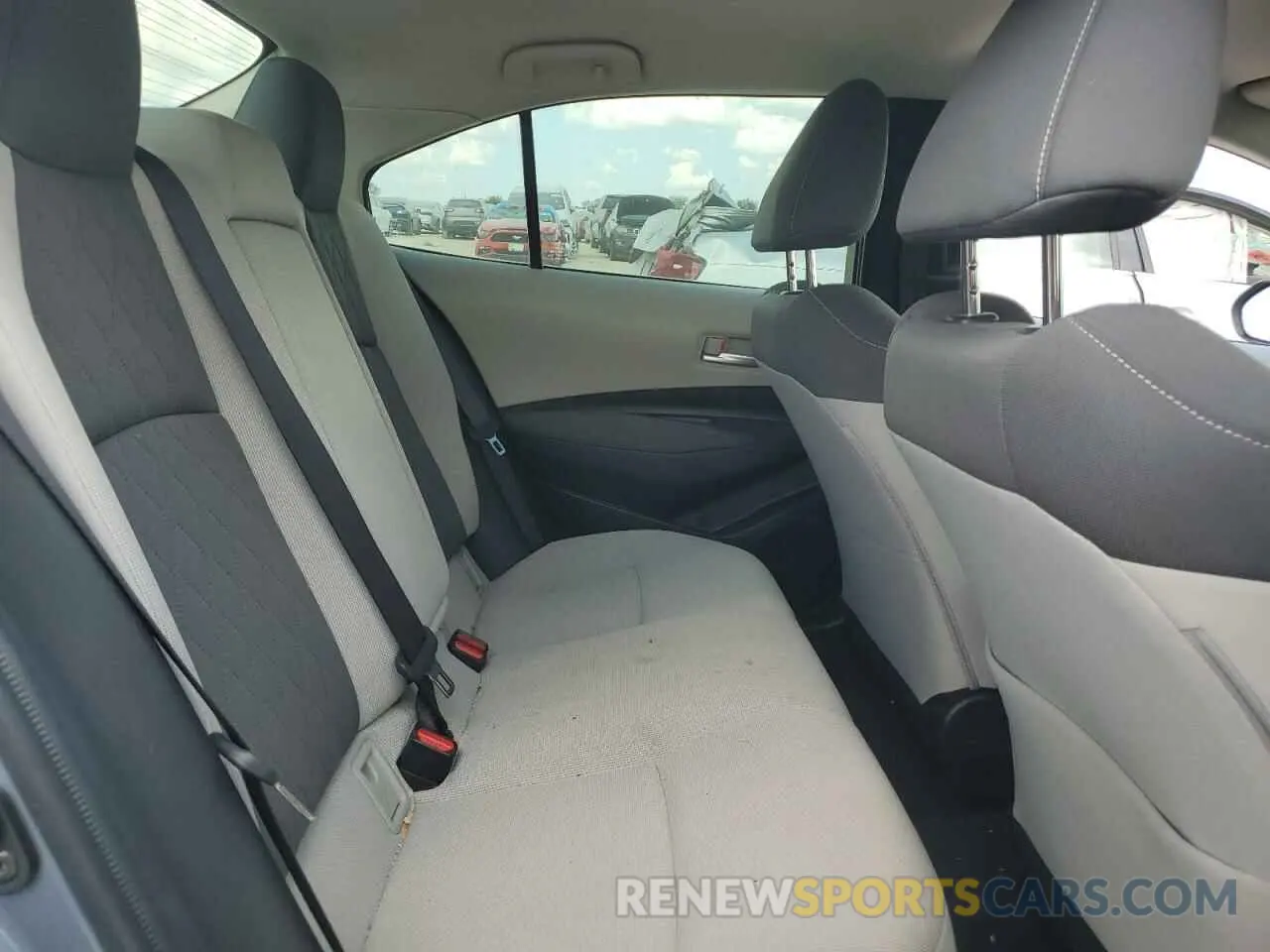 10 fotografías del automóvil dañado JTDEPRAE1LJ110912 TOYOTA COROLLA 2020