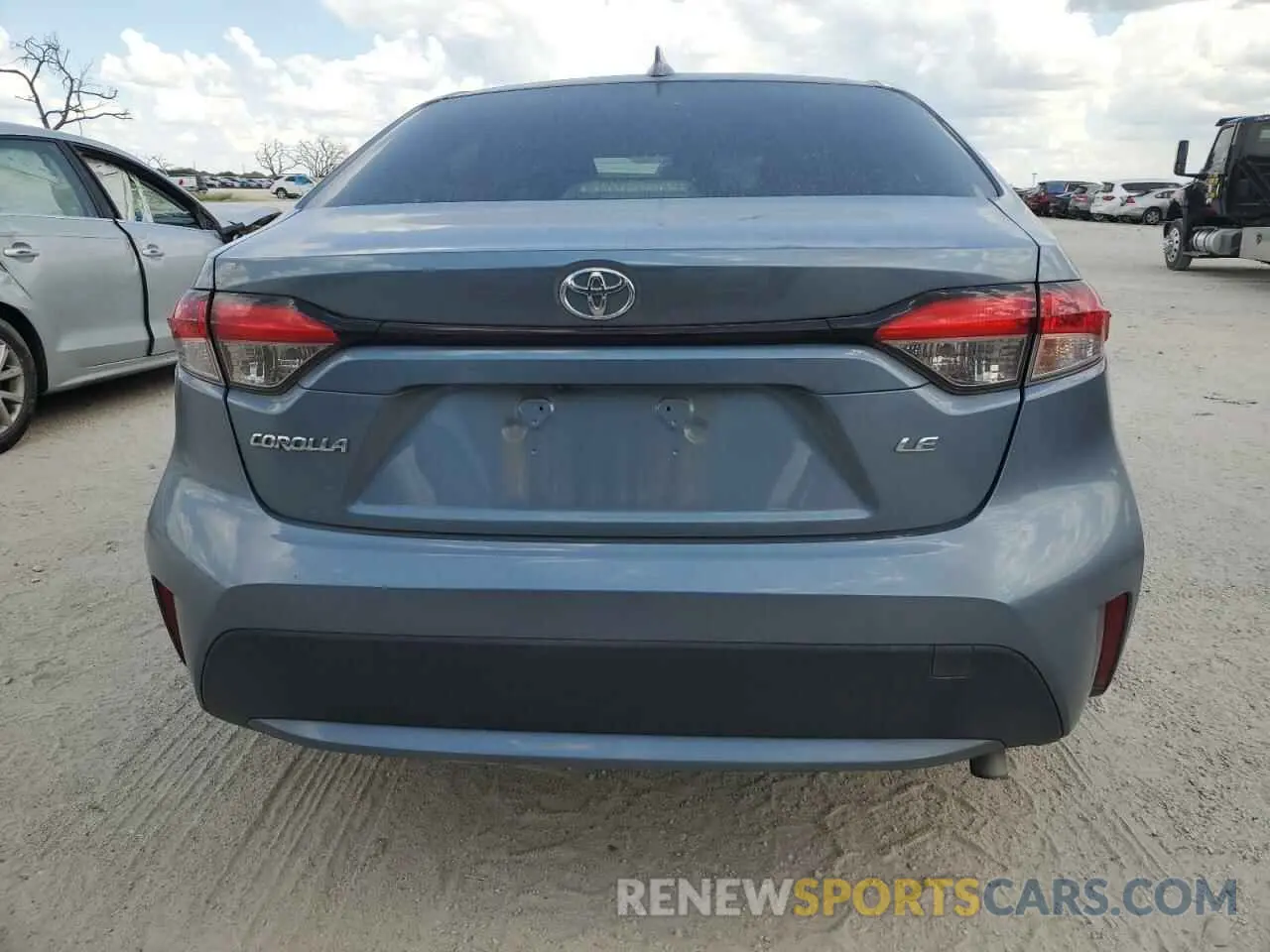 6 fotografías del automóvil dañado JTDEPRAE1LJ110912 TOYOTA COROLLA 2020