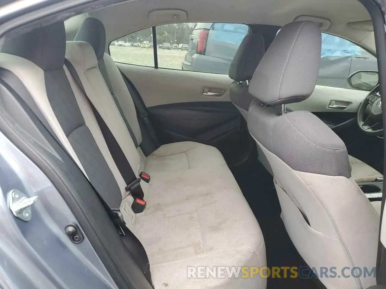 10 fotografías del automóvil dañado JTDEPRAE2LJ001617 TOYOTA COROLLA 2020