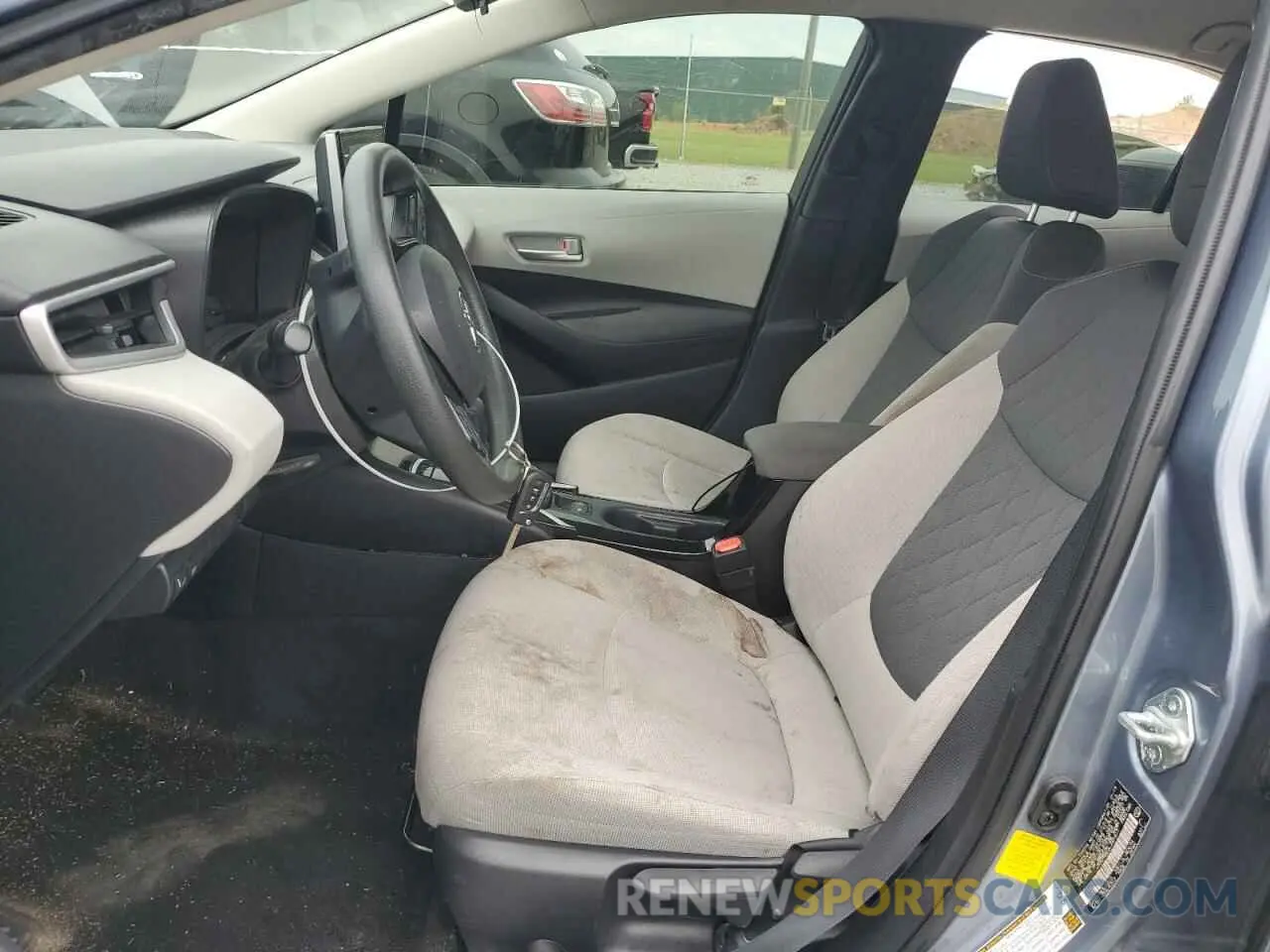 7 fotografías del automóvil dañado JTDEPRAE2LJ001617 TOYOTA COROLLA 2020