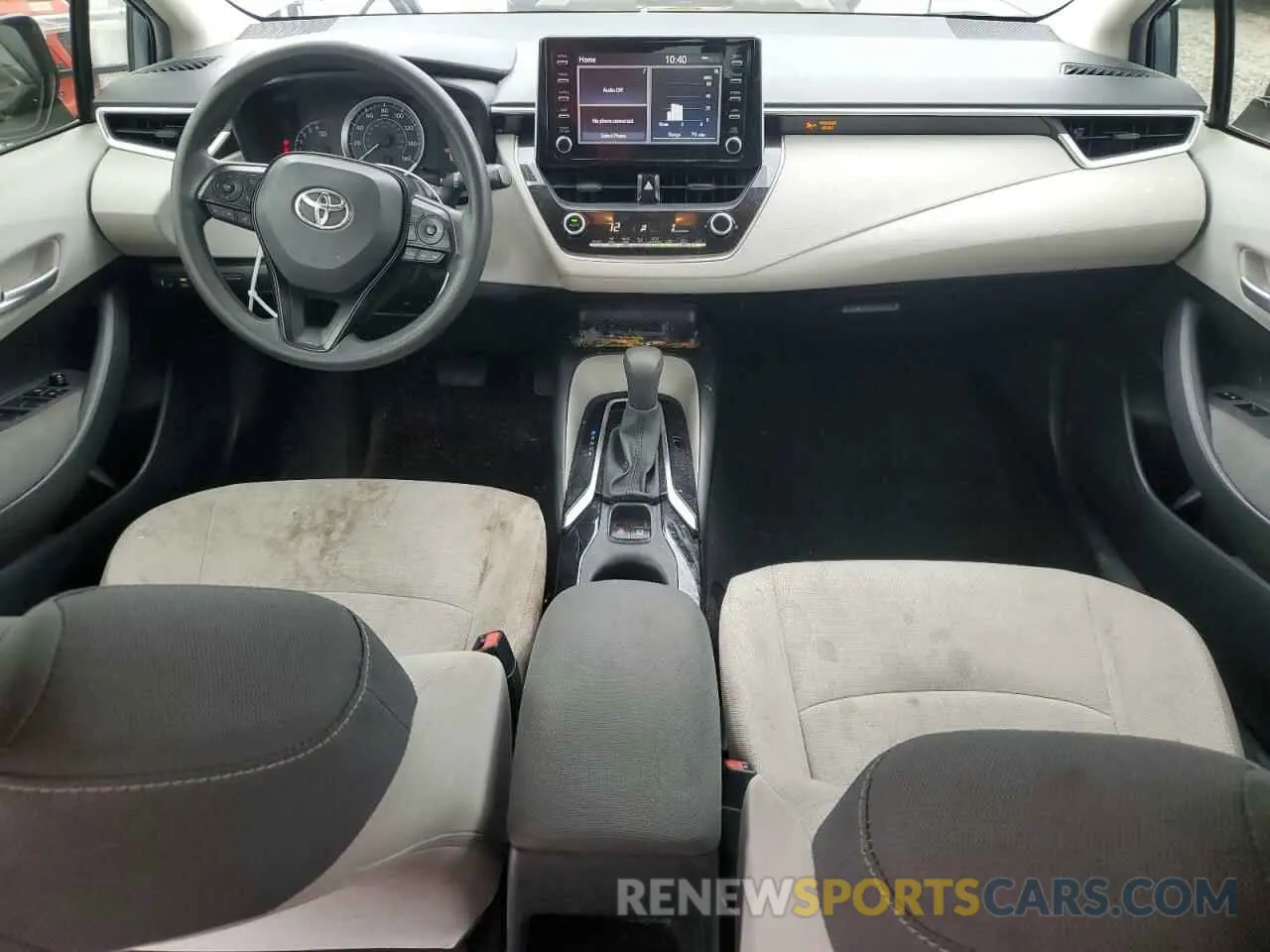 8 fotografías del automóvil dañado JTDEPRAE2LJ001617 TOYOTA COROLLA 2020