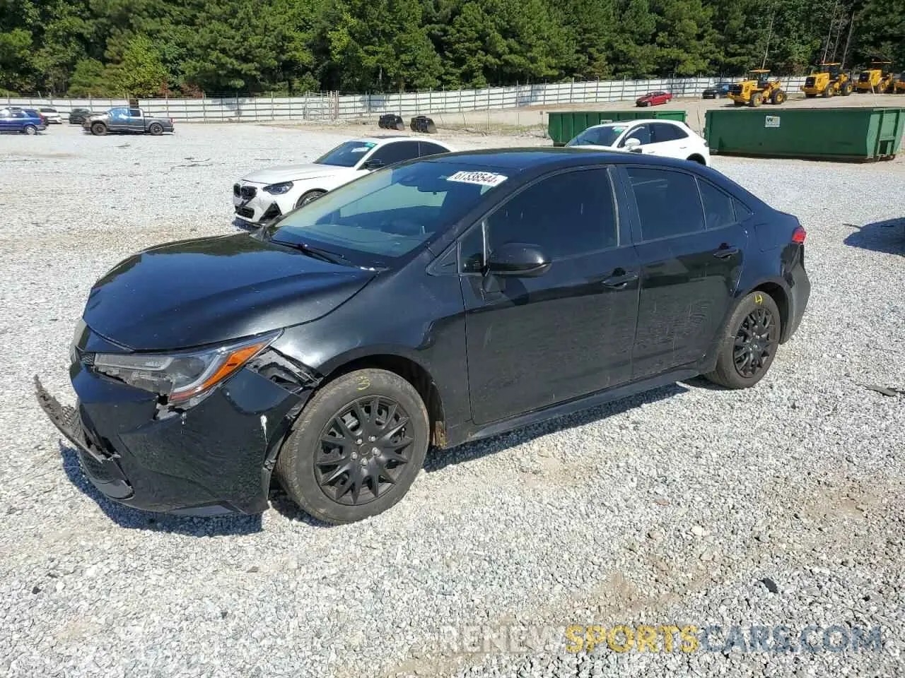 1 fotografías del automóvil dañado JTDEPRAE2LJ011564 TOYOTA COROLLA 2020