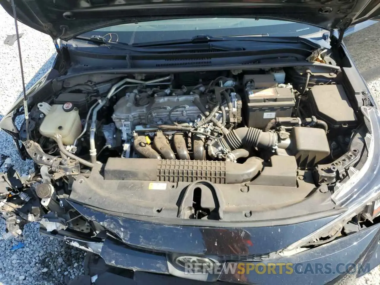 11 fotografías del automóvil dañado JTDEPRAE2LJ011564 TOYOTA COROLLA 2020
