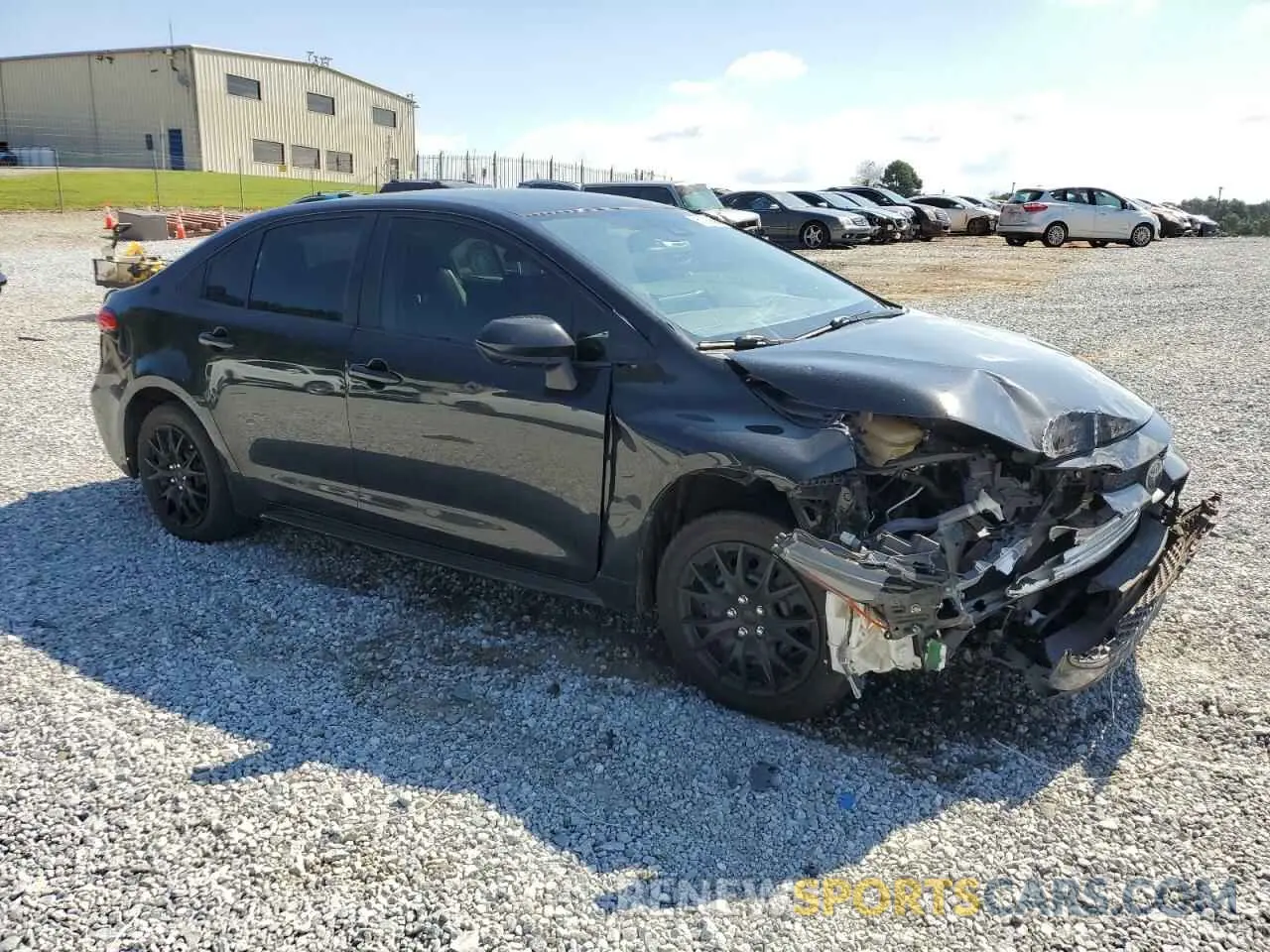 4 fotografías del automóvil dañado JTDEPRAE2LJ011564 TOYOTA COROLLA 2020
