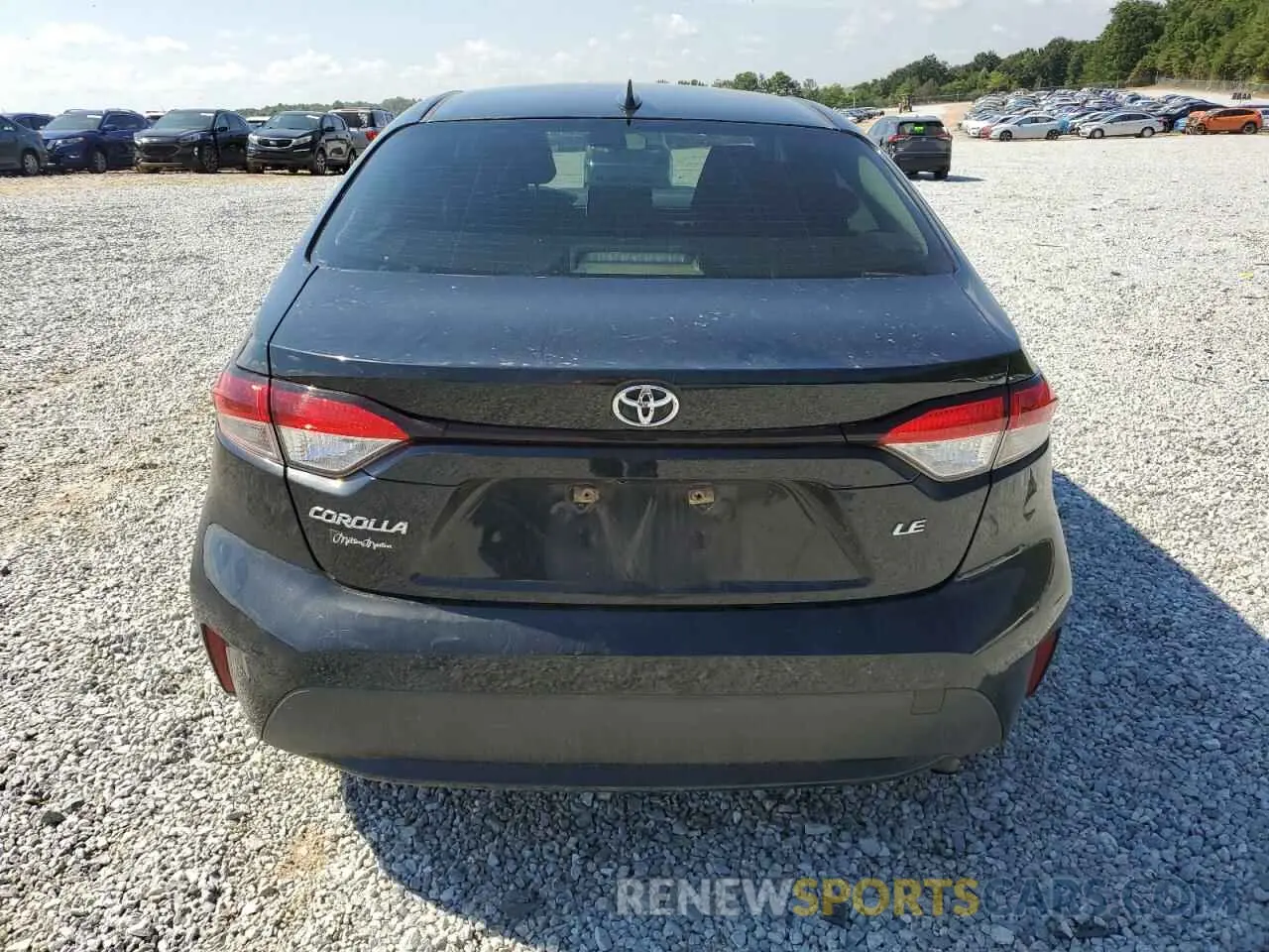 6 fotografías del automóvil dañado JTDEPRAE2LJ011564 TOYOTA COROLLA 2020