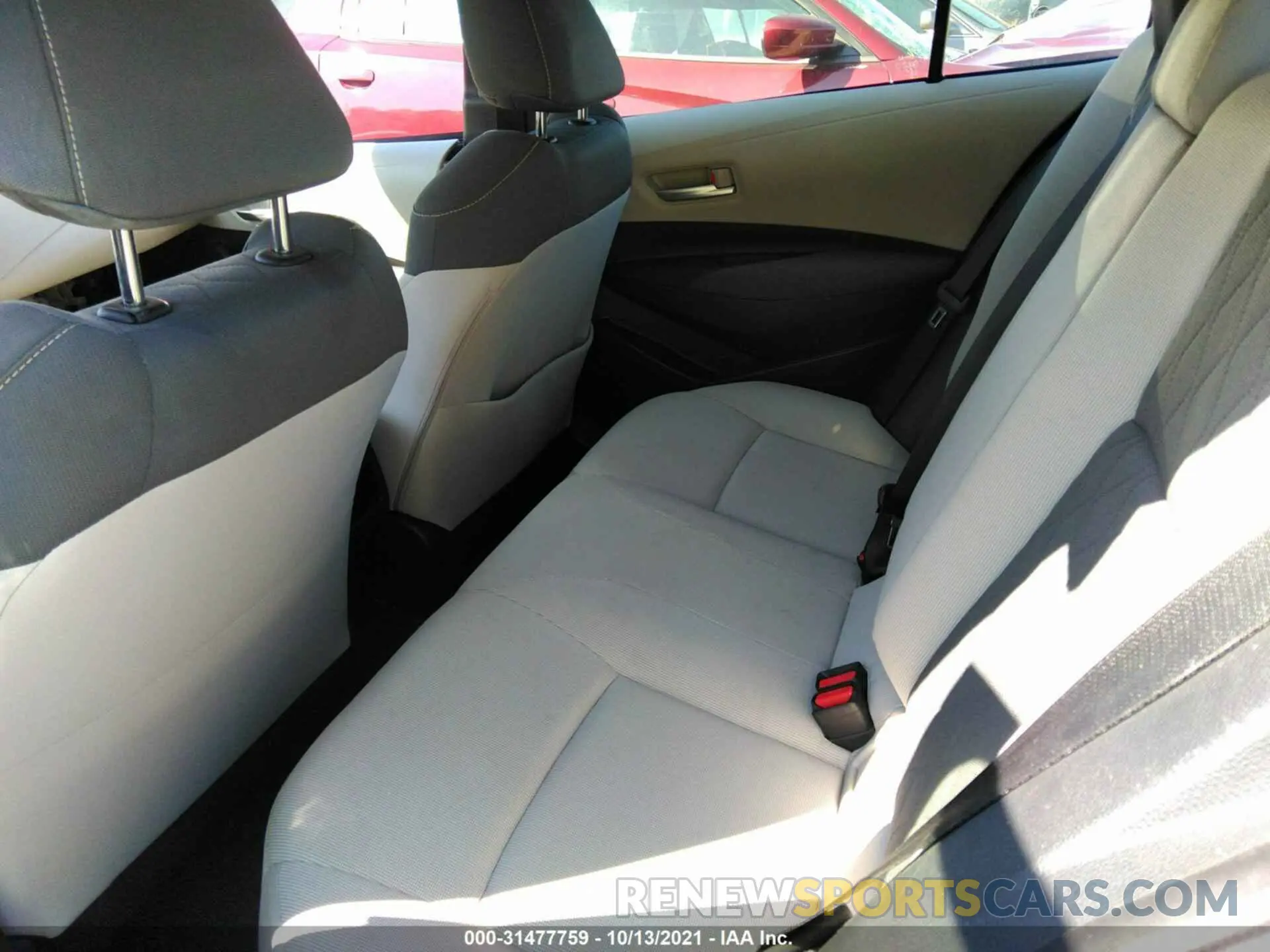 8 fotografías del automóvil dañado JTDEPRAE2LJ022922 TOYOTA COROLLA 2020