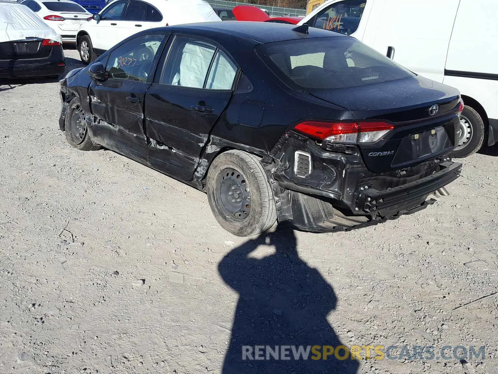 9 fotografías del automóvil dañado JTDEPRAE2LJ024492 TOYOTA COROLLA 2020