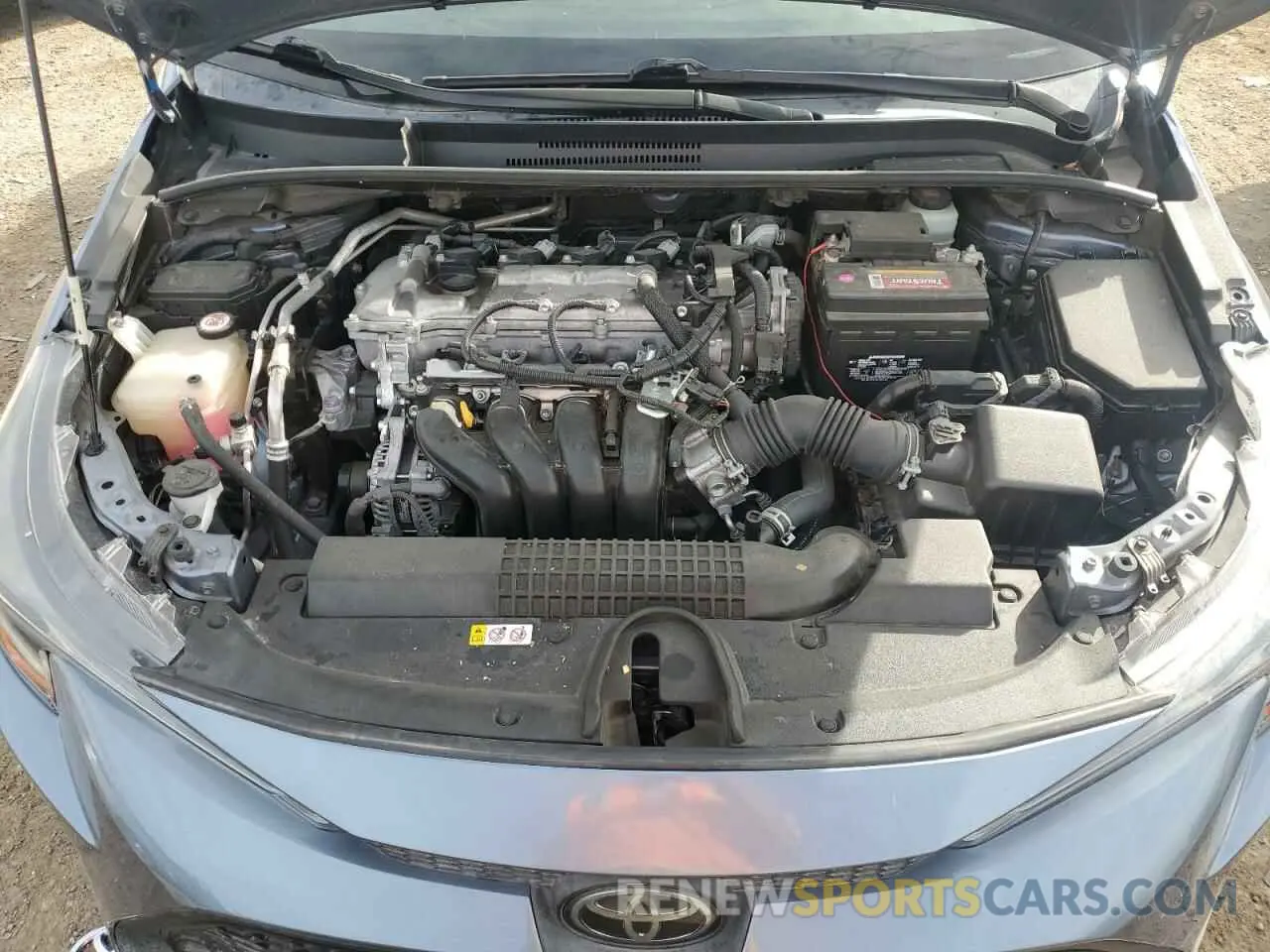 11 fotografías del automóvil dañado JTDEPRAE2LJ027182 TOYOTA COROLLA 2020