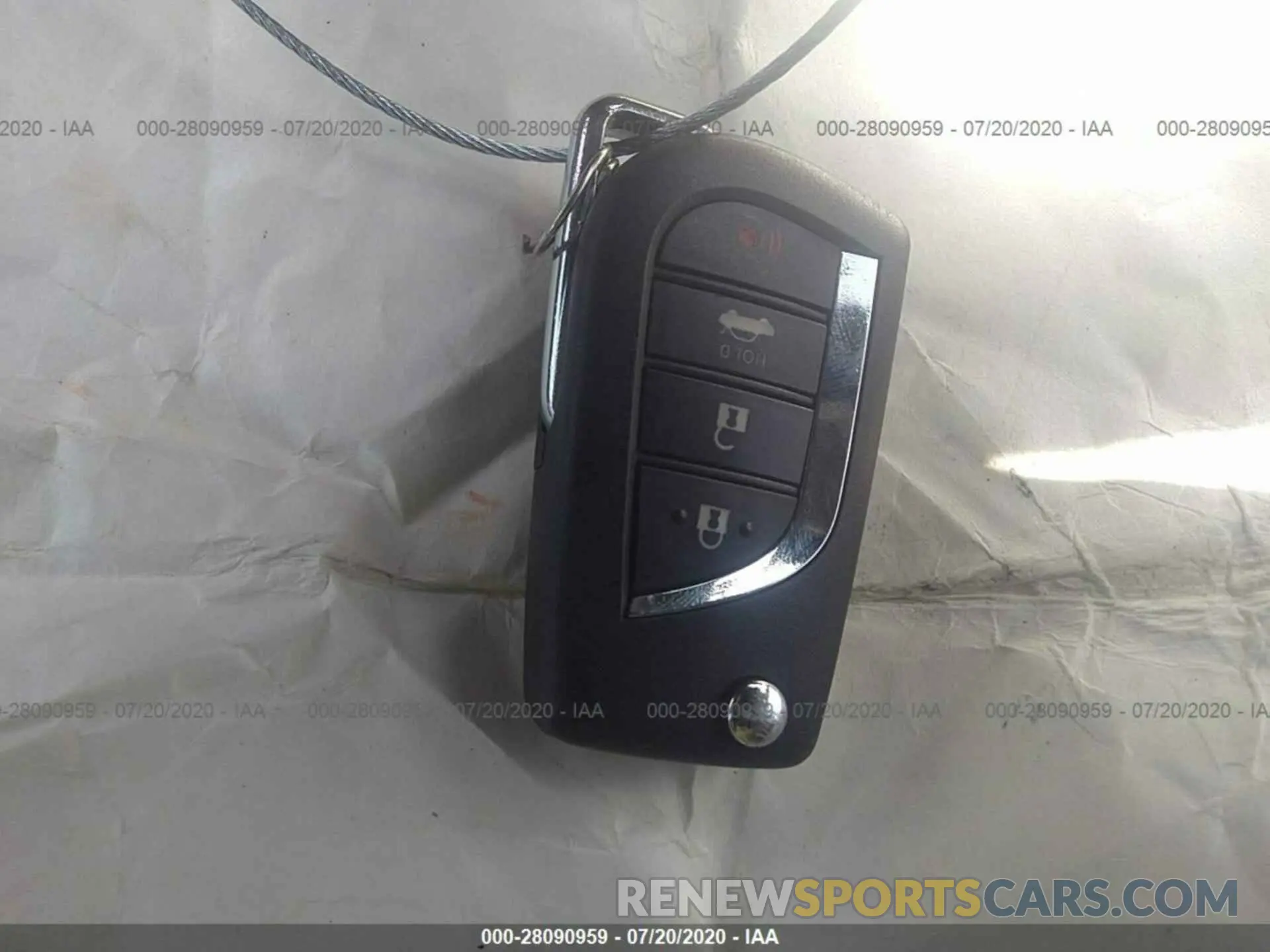 11 fotografías del automóvil dañado JTDEPRAE2LJ029434 TOYOTA COROLLA 2020