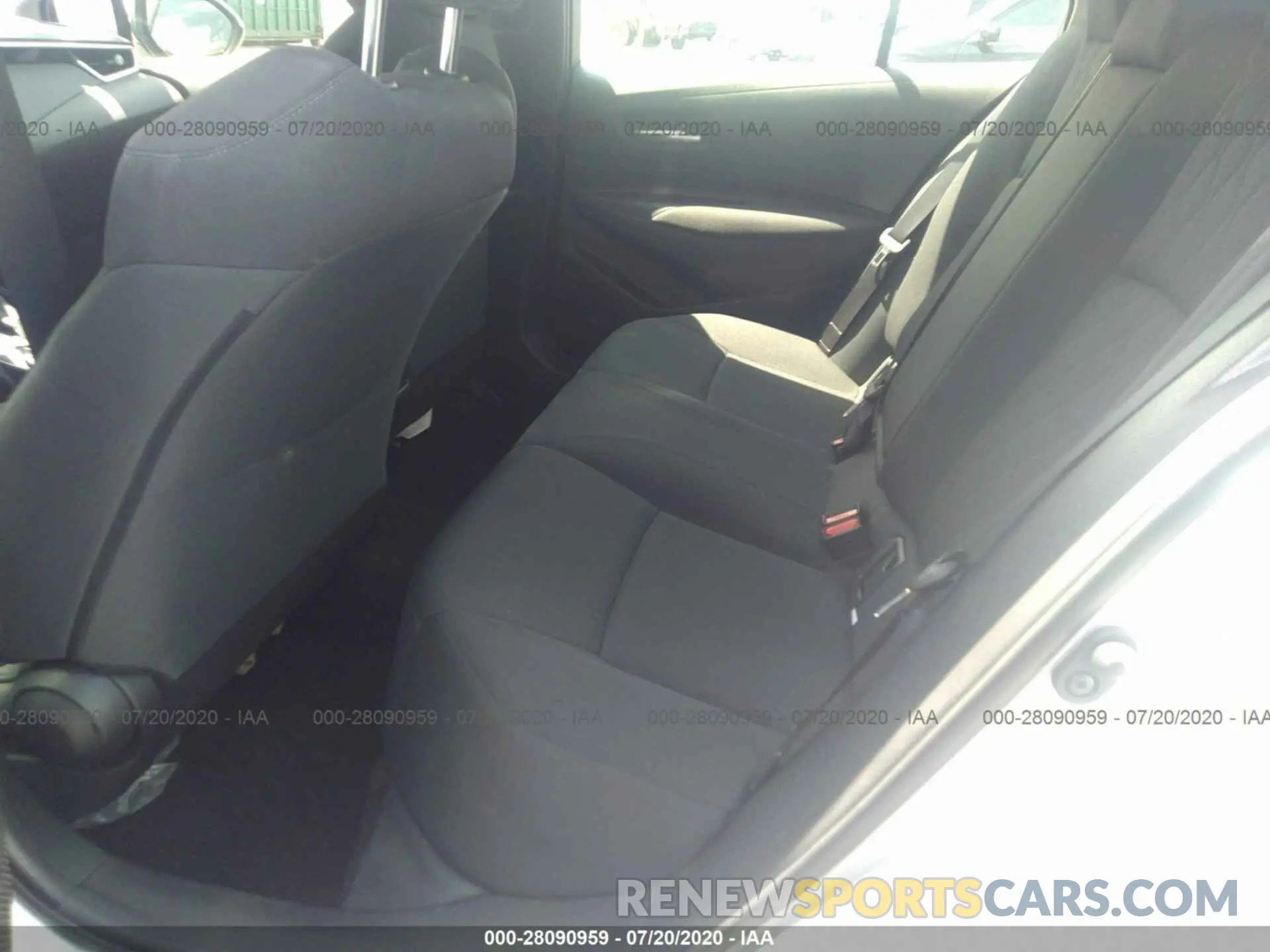 8 fotografías del automóvil dañado JTDEPRAE2LJ029434 TOYOTA COROLLA 2020