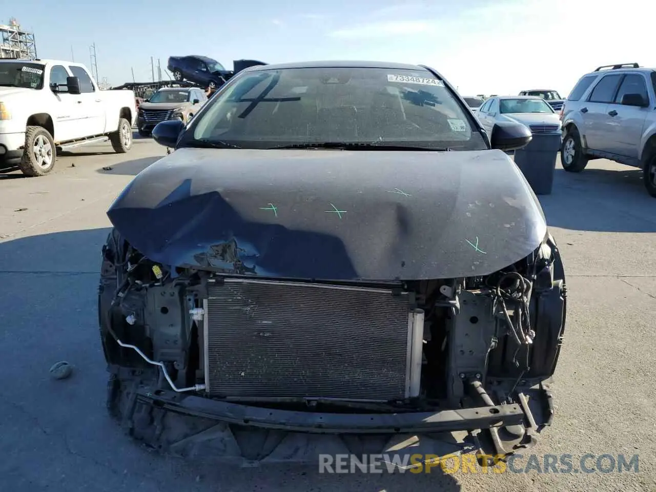 5 fotografías del automóvil dañado JTDEPRAE2LJ038862 TOYOTA COROLLA 2020