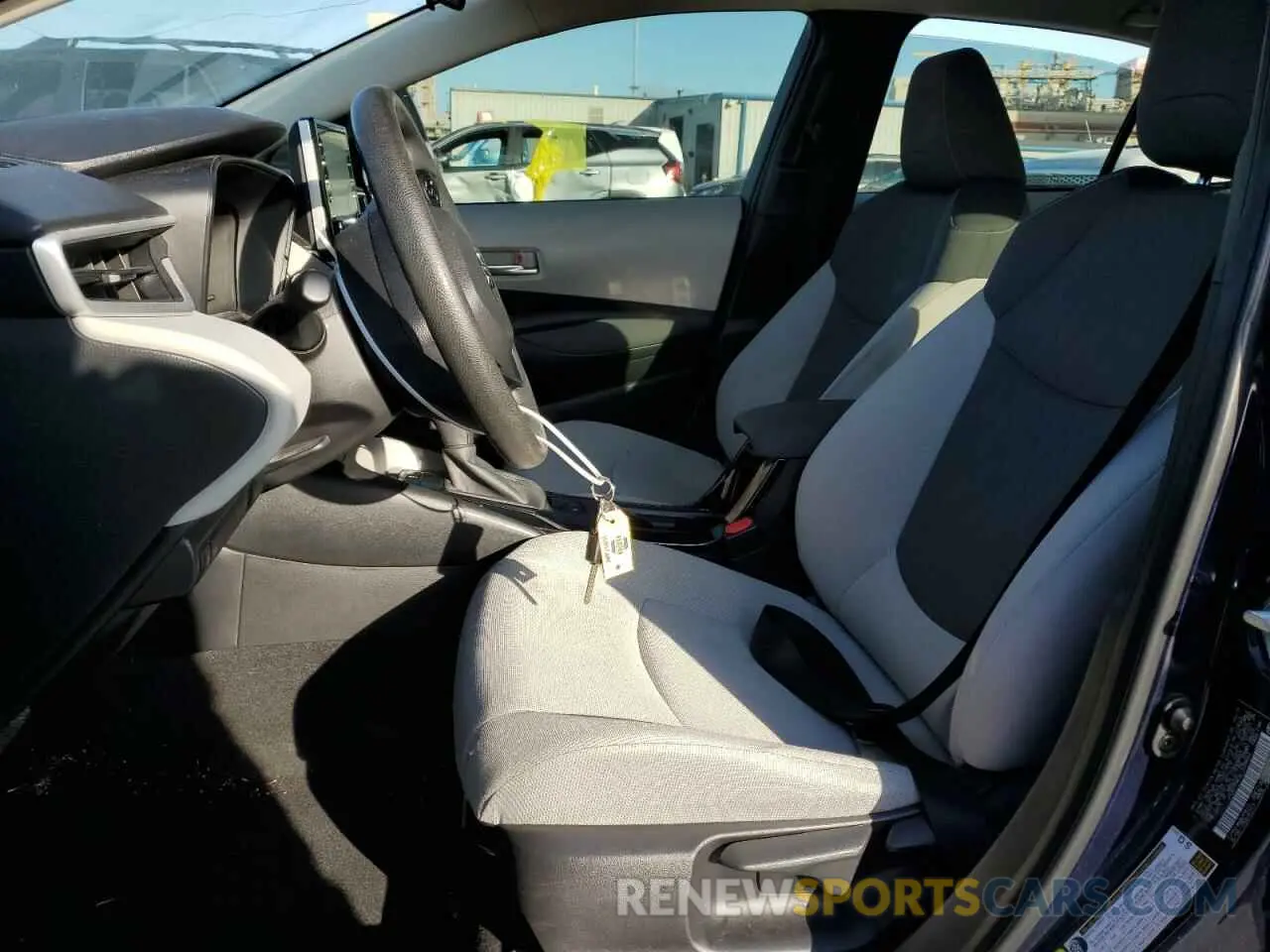 7 fotografías del automóvil dañado JTDEPRAE2LJ038862 TOYOTA COROLLA 2020