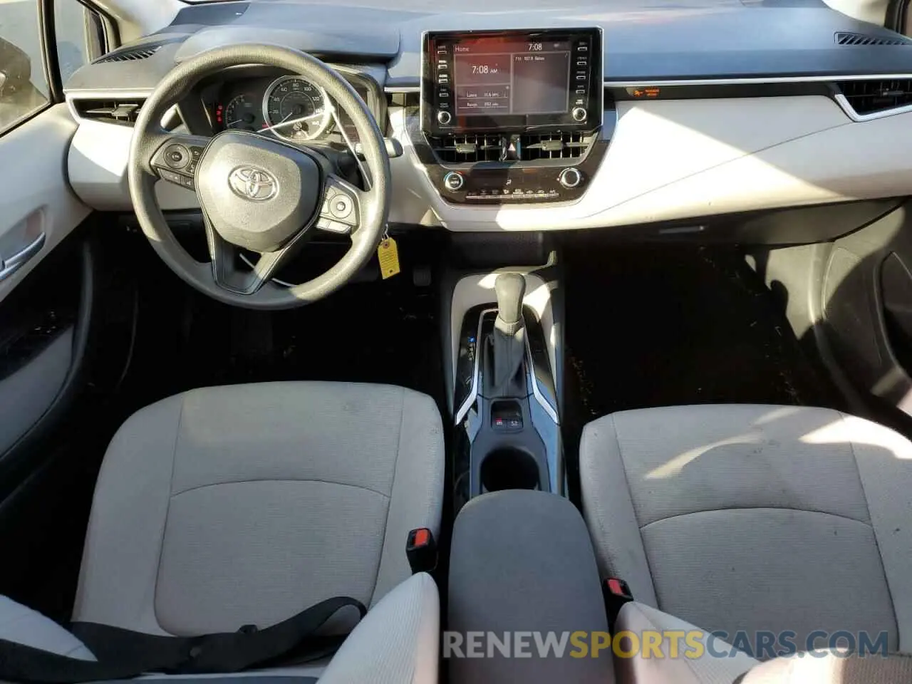 8 fotografías del automóvil dañado JTDEPRAE2LJ038862 TOYOTA COROLLA 2020
