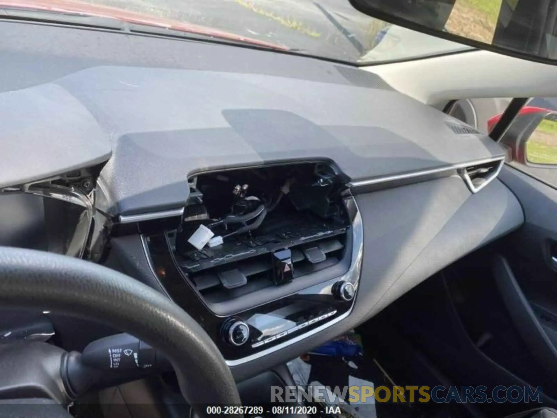 7 fotografías del automóvil dañado JTDEPRAE2LJ041938 TOYOTA COROLLA 2020