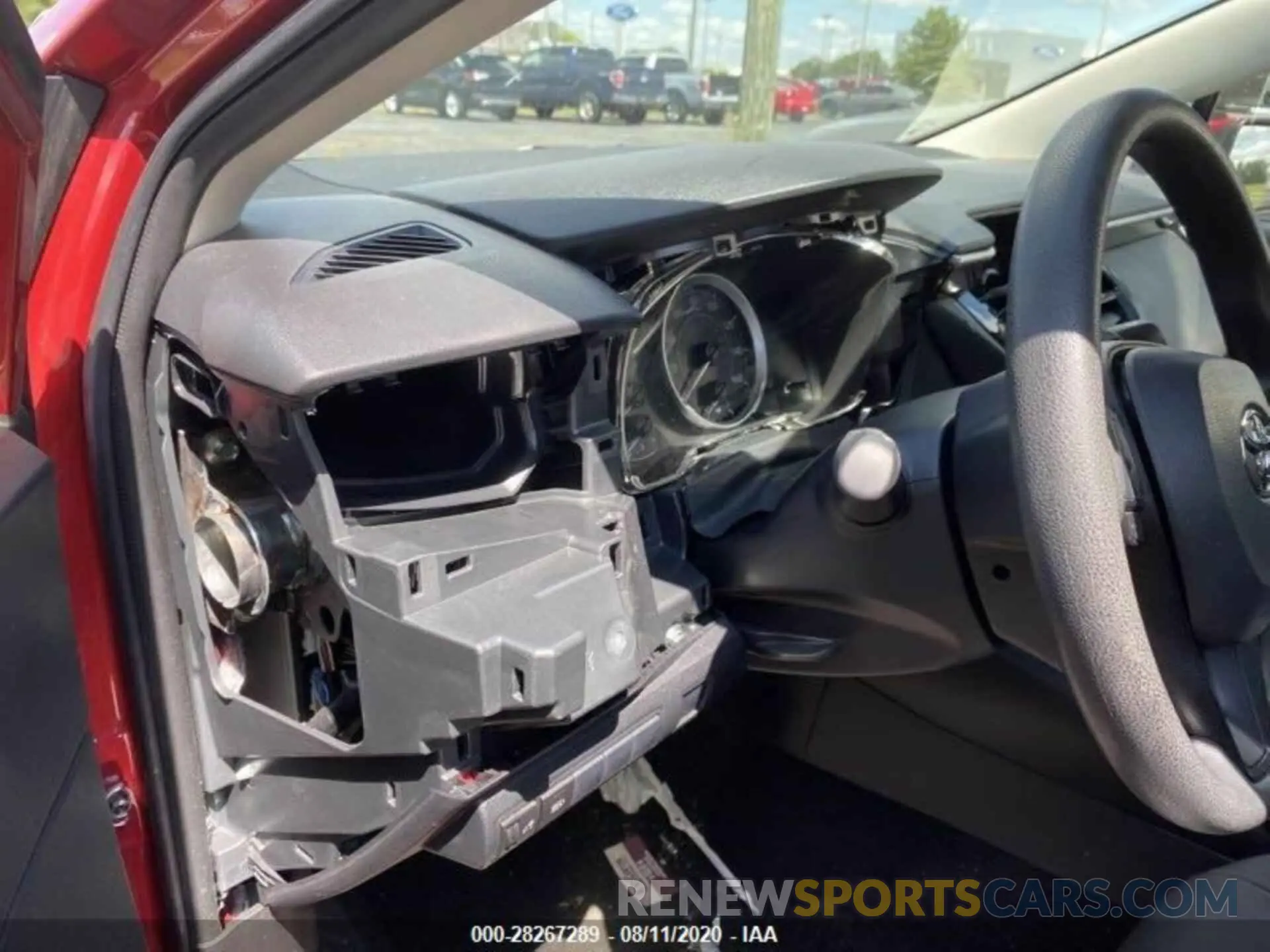 9 fotografías del automóvil dañado JTDEPRAE2LJ041938 TOYOTA COROLLA 2020