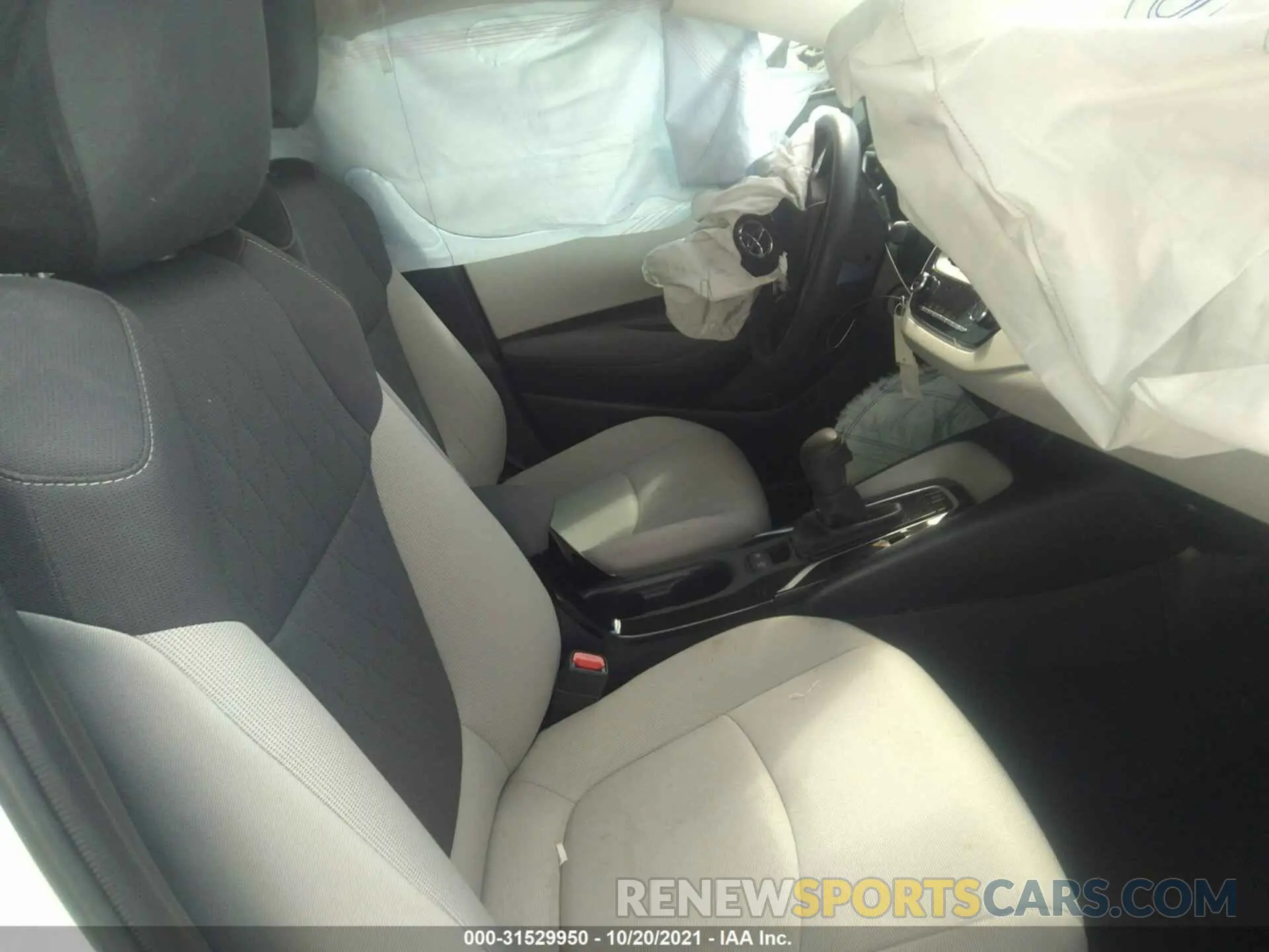 5 fotografías del automóvil dañado JTDEPRAE2LJ043611 TOYOTA COROLLA 2020