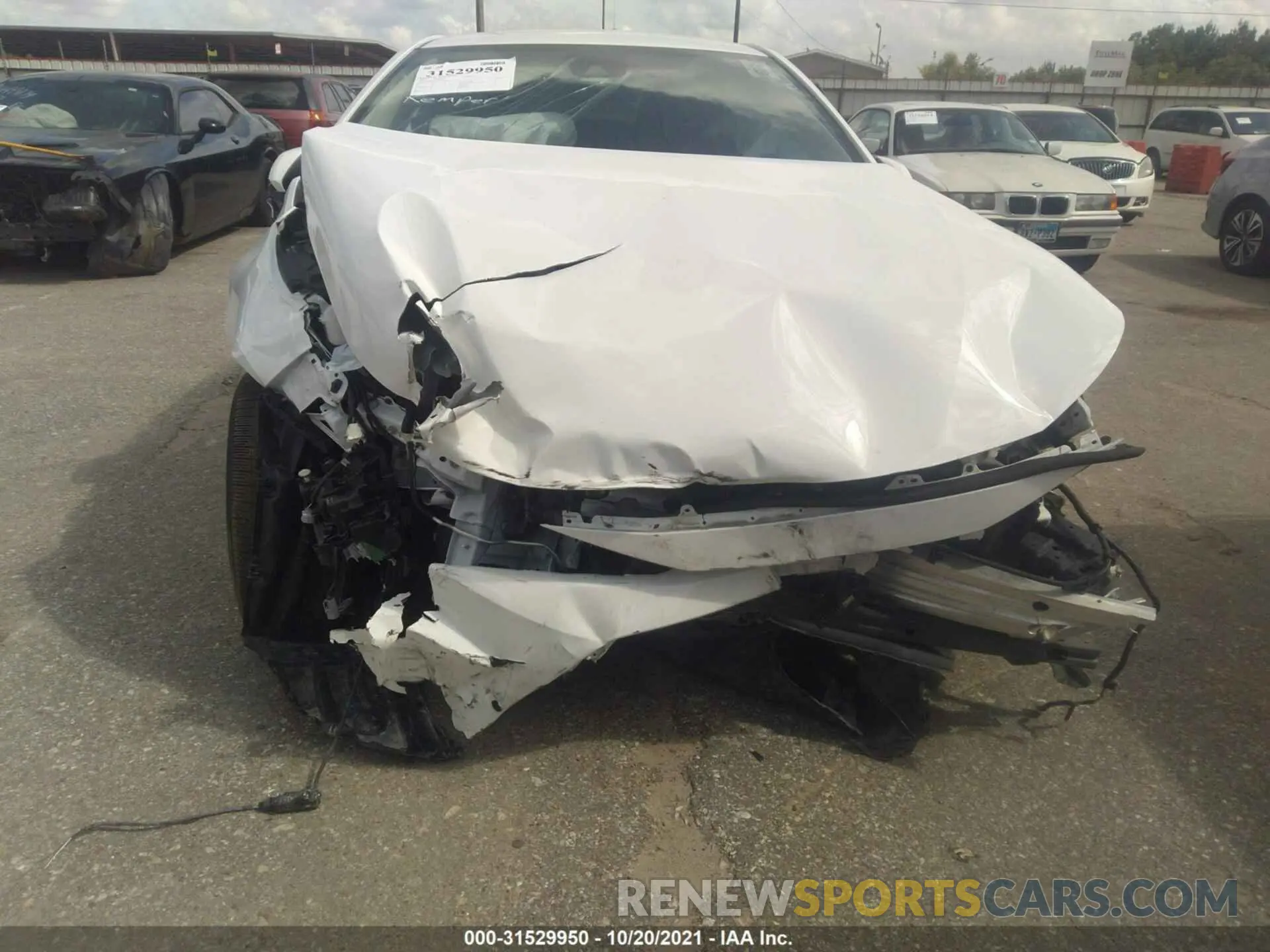 6 fotografías del automóvil dañado JTDEPRAE2LJ043611 TOYOTA COROLLA 2020