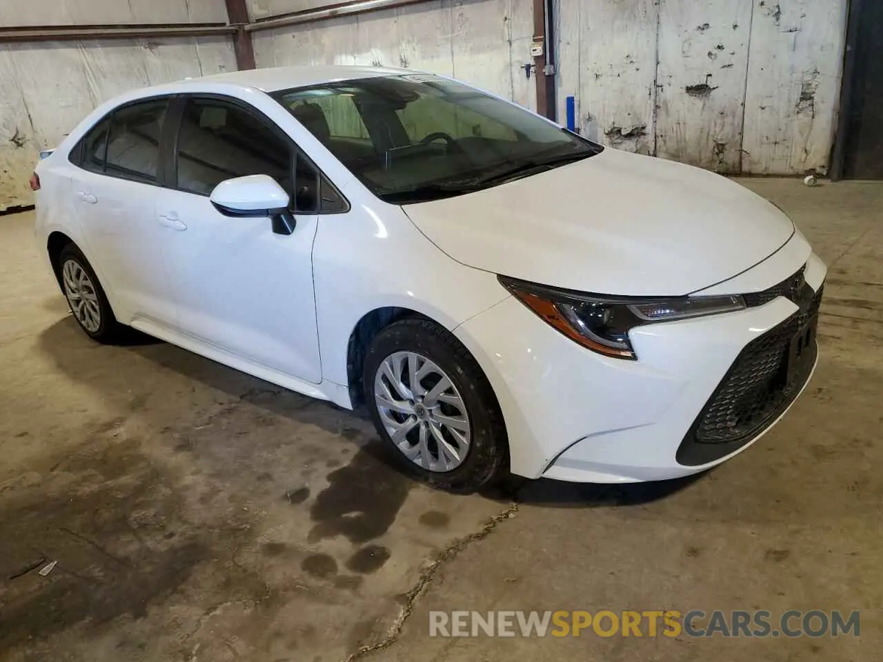 4 fotografías del automóvil dañado JTDEPRAE2LJ048632 TOYOTA COROLLA 2020