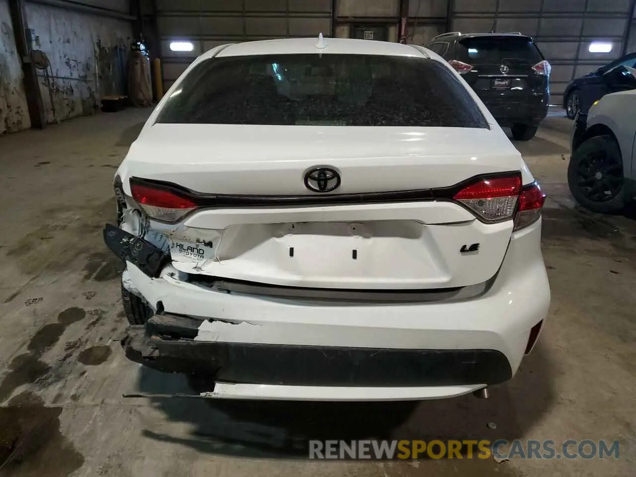 6 fotografías del automóvil dañado JTDEPRAE2LJ048632 TOYOTA COROLLA 2020