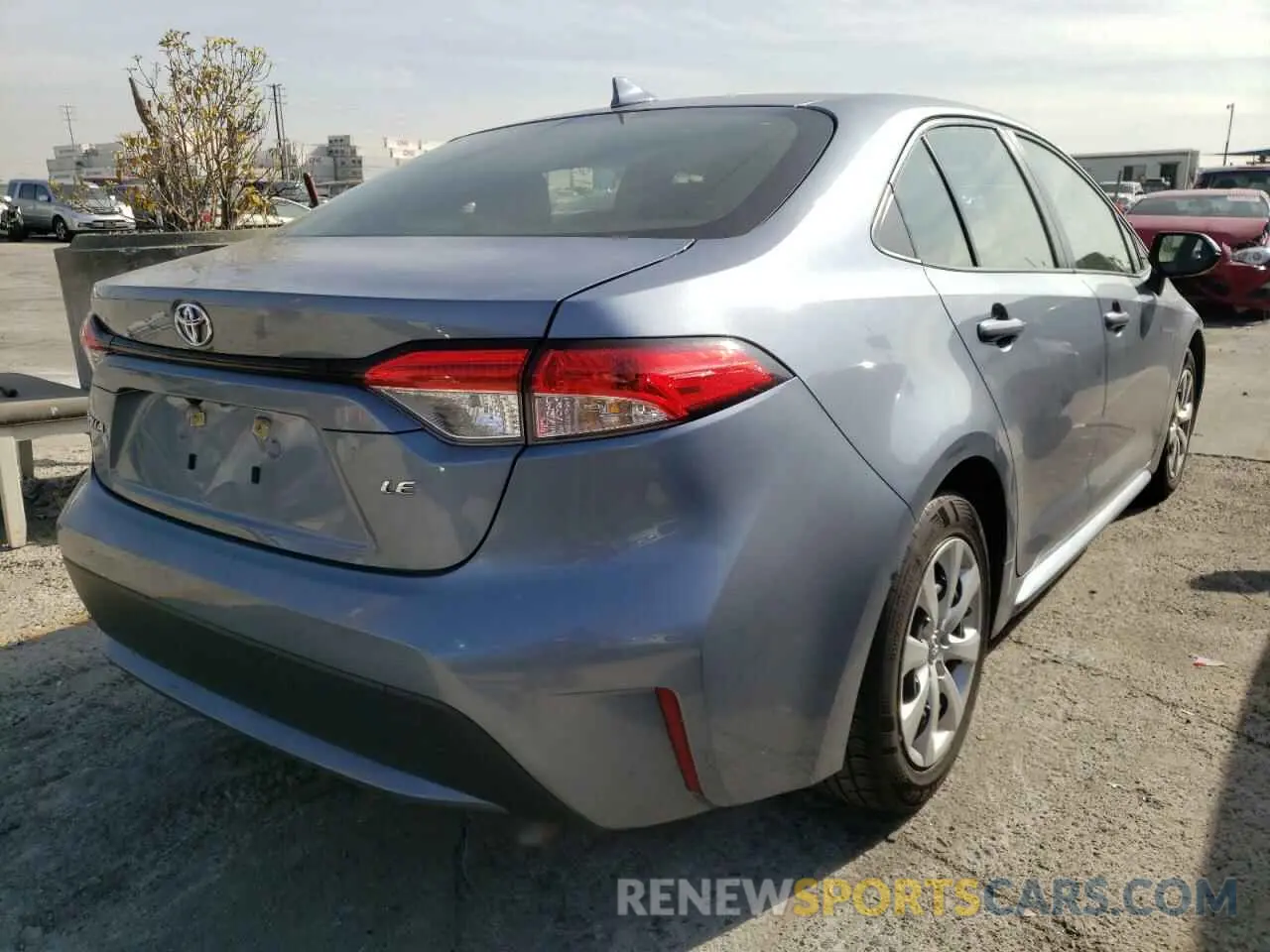 4 fotografías del automóvil dañado JTDEPRAE2LJ051241 TOYOTA COROLLA 2020