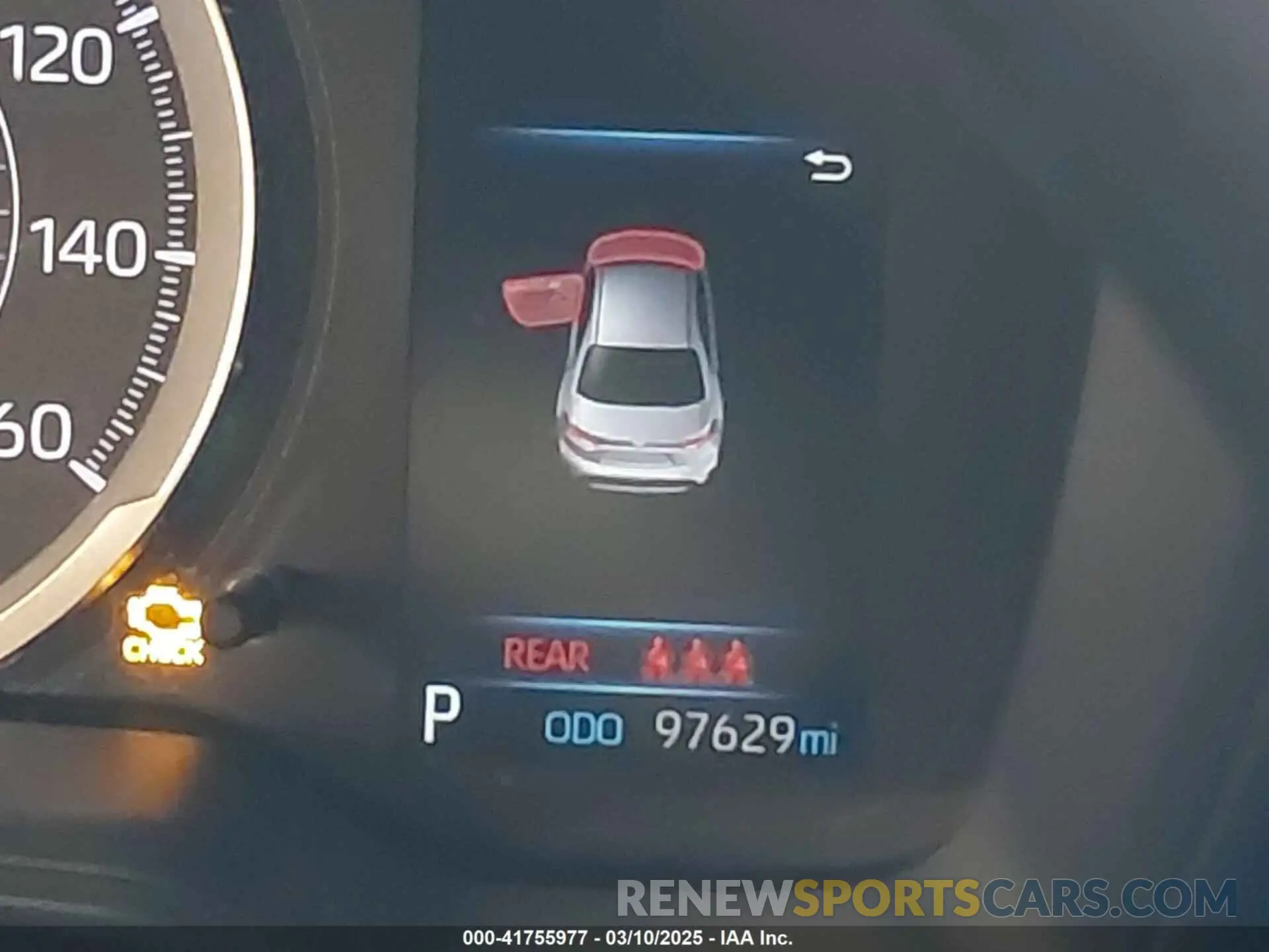 15 fotografías del automóvil dañado JTDEPRAE2LJ052308 TOYOTA COROLLA 2020