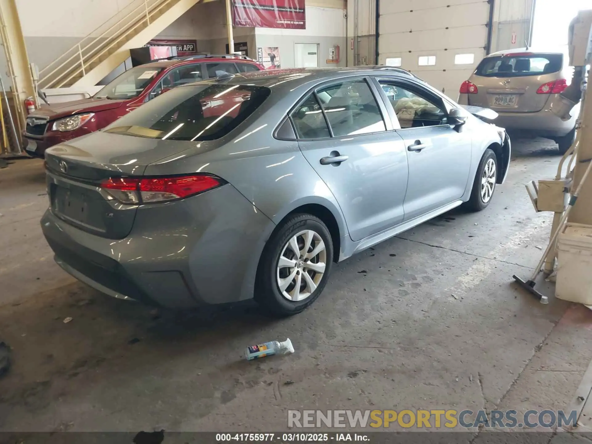4 fotografías del automóvil dañado JTDEPRAE2LJ052308 TOYOTA COROLLA 2020