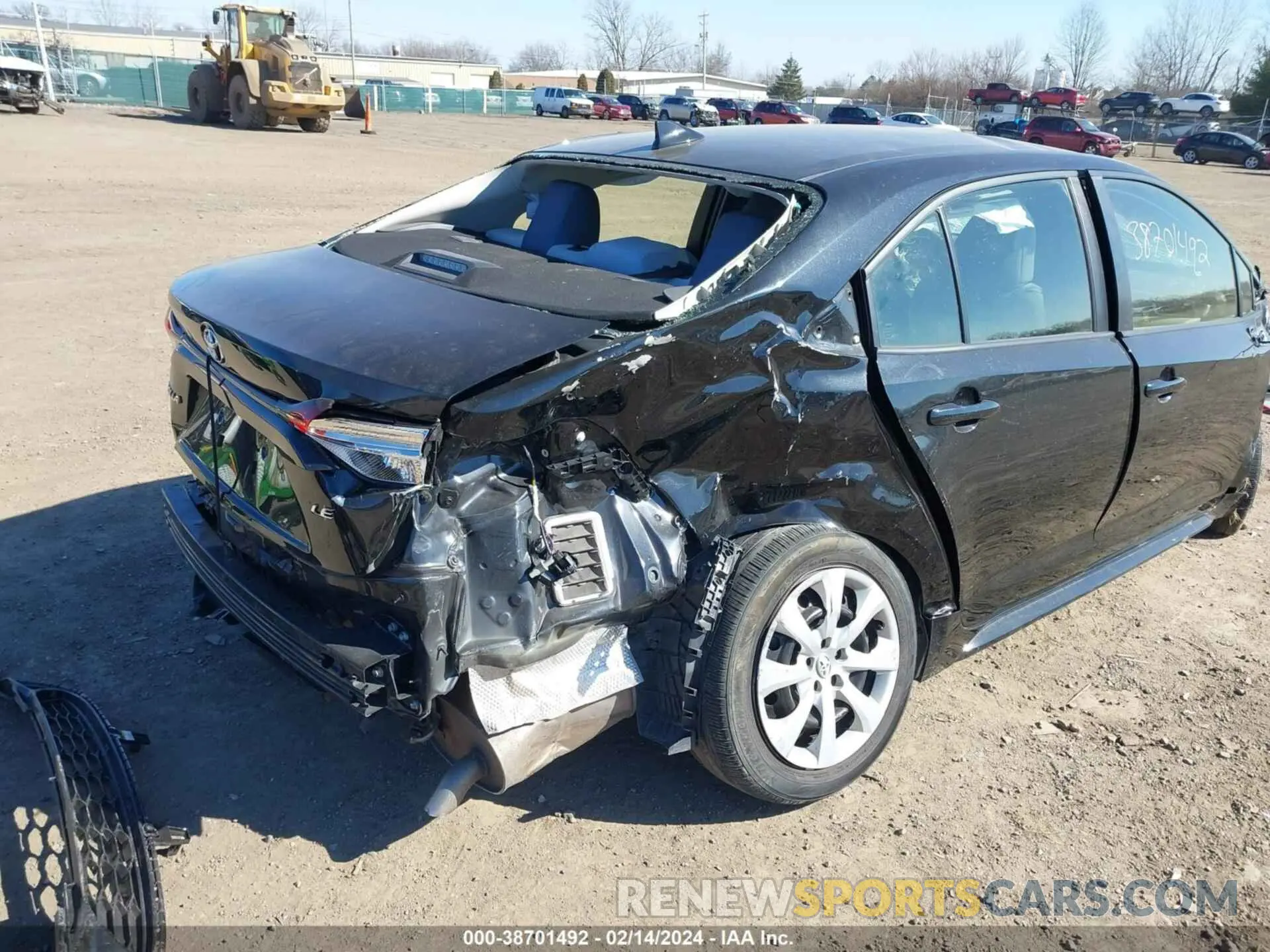 22 fotografías del automóvil dañado JTDEPRAE2LJ064653 TOYOTA COROLLA 2020