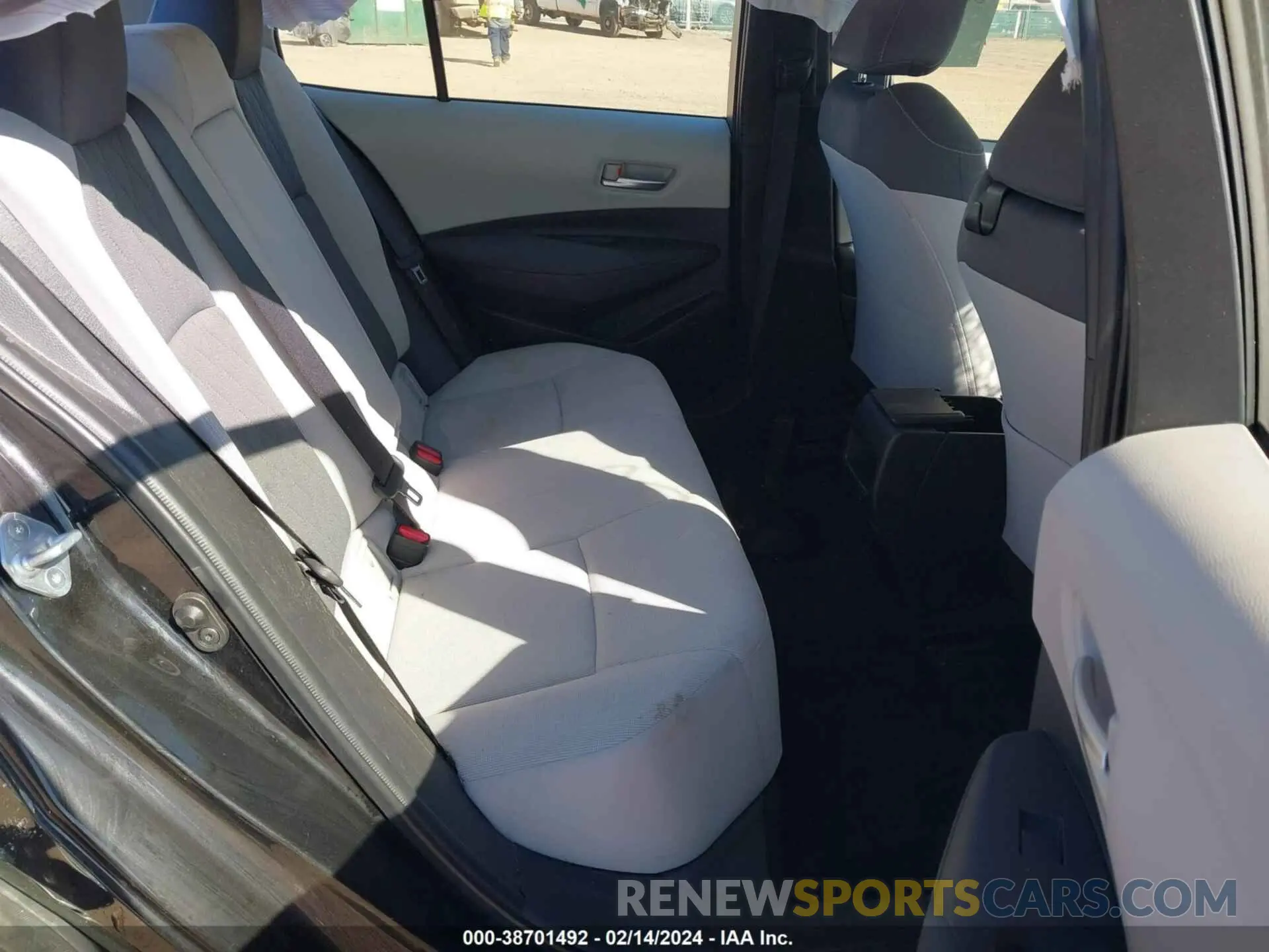 8 fotografías del automóvil dañado JTDEPRAE2LJ064653 TOYOTA COROLLA 2020