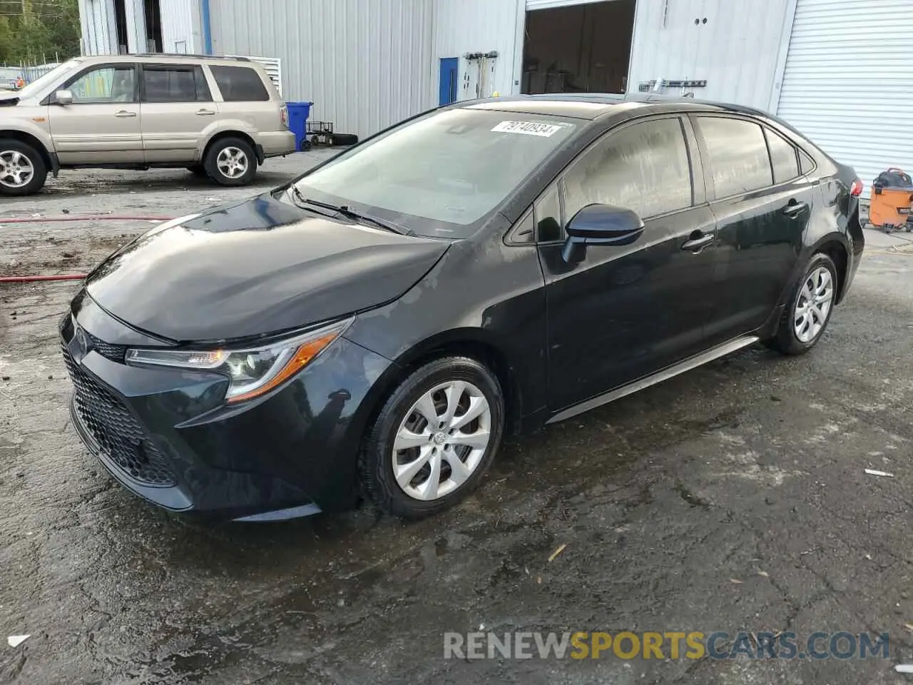 1 fotografías del automóvil dañado JTDEPRAE2LJ065477 TOYOTA COROLLA 2020