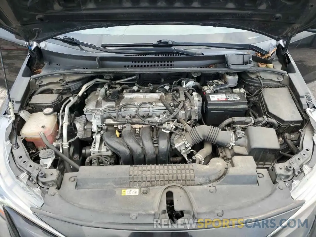 11 fotografías del automóvil dañado JTDEPRAE2LJ065477 TOYOTA COROLLA 2020