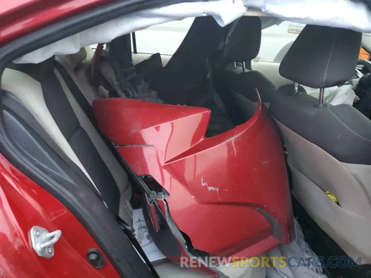 10 fotografías del automóvil dañado JTDEPRAE2LJ073109 TOYOTA COROLLA 2020
