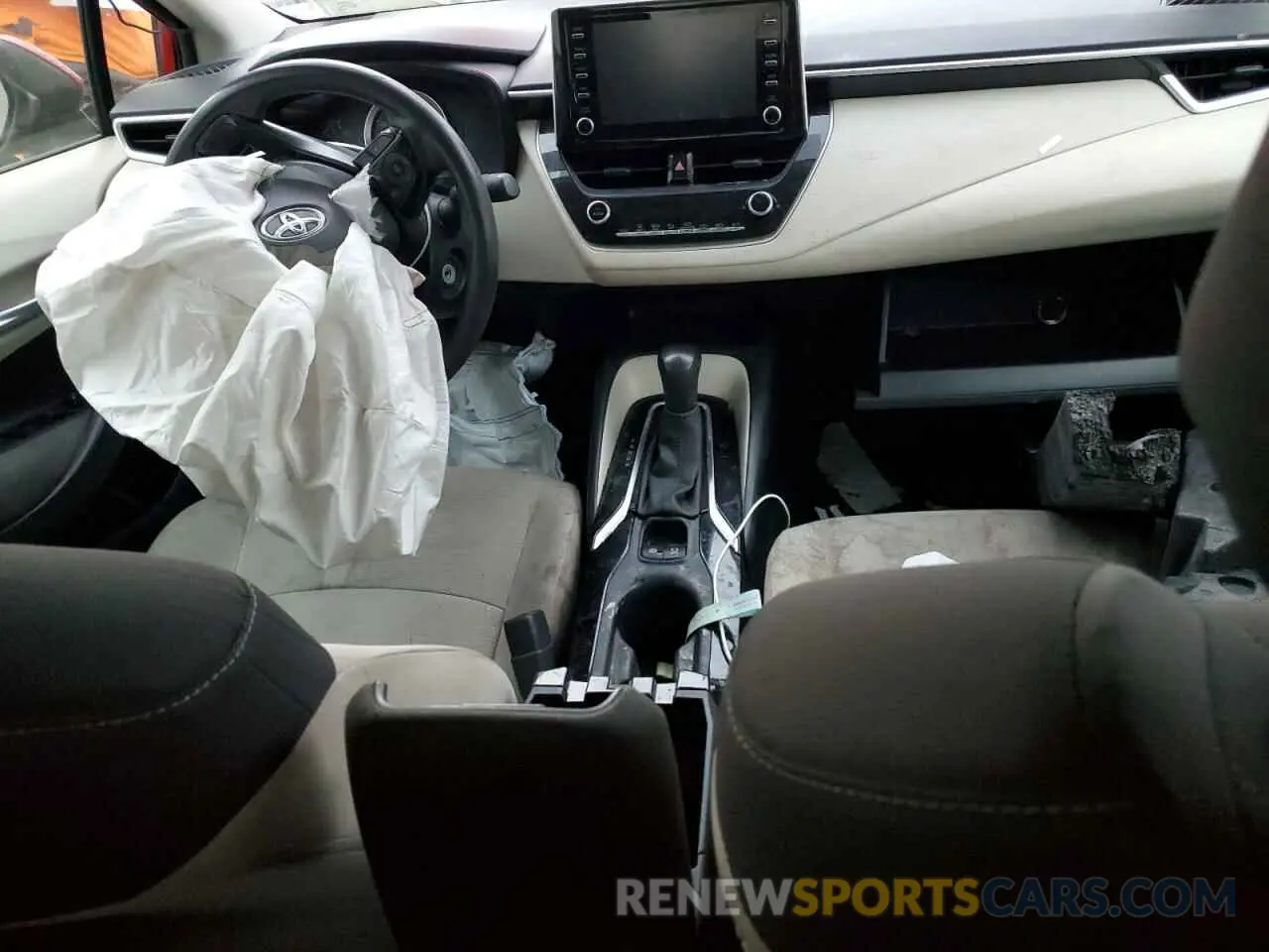 8 fotografías del automóvil dañado JTDEPRAE2LJ073109 TOYOTA COROLLA 2020