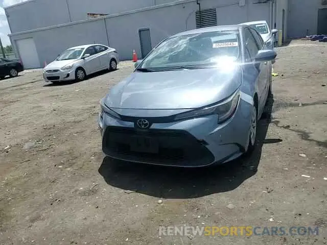 13 fotografías del automóvil dañado JTDEPRAE2LJ089567 TOYOTA COROLLA 2020