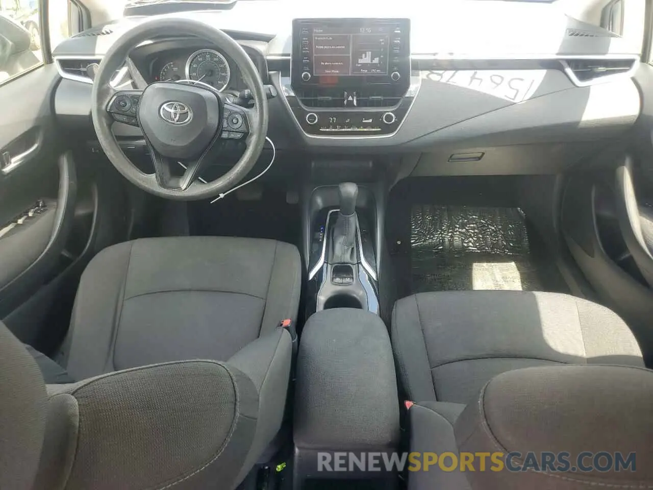 8 fotografías del automóvil dañado JTDEPRAE2LJ089567 TOYOTA COROLLA 2020