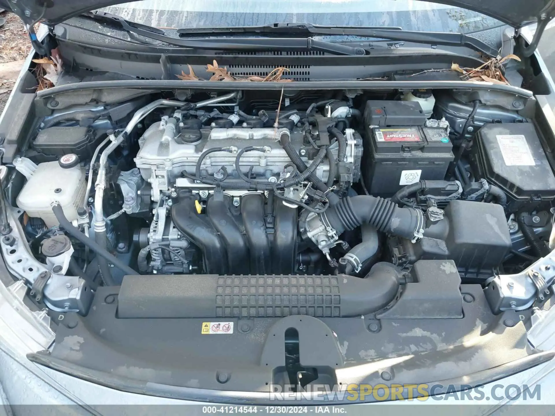 10 fotografías del automóvil dañado JTDEPRAE2LJ089889 TOYOTA COROLLA 2020