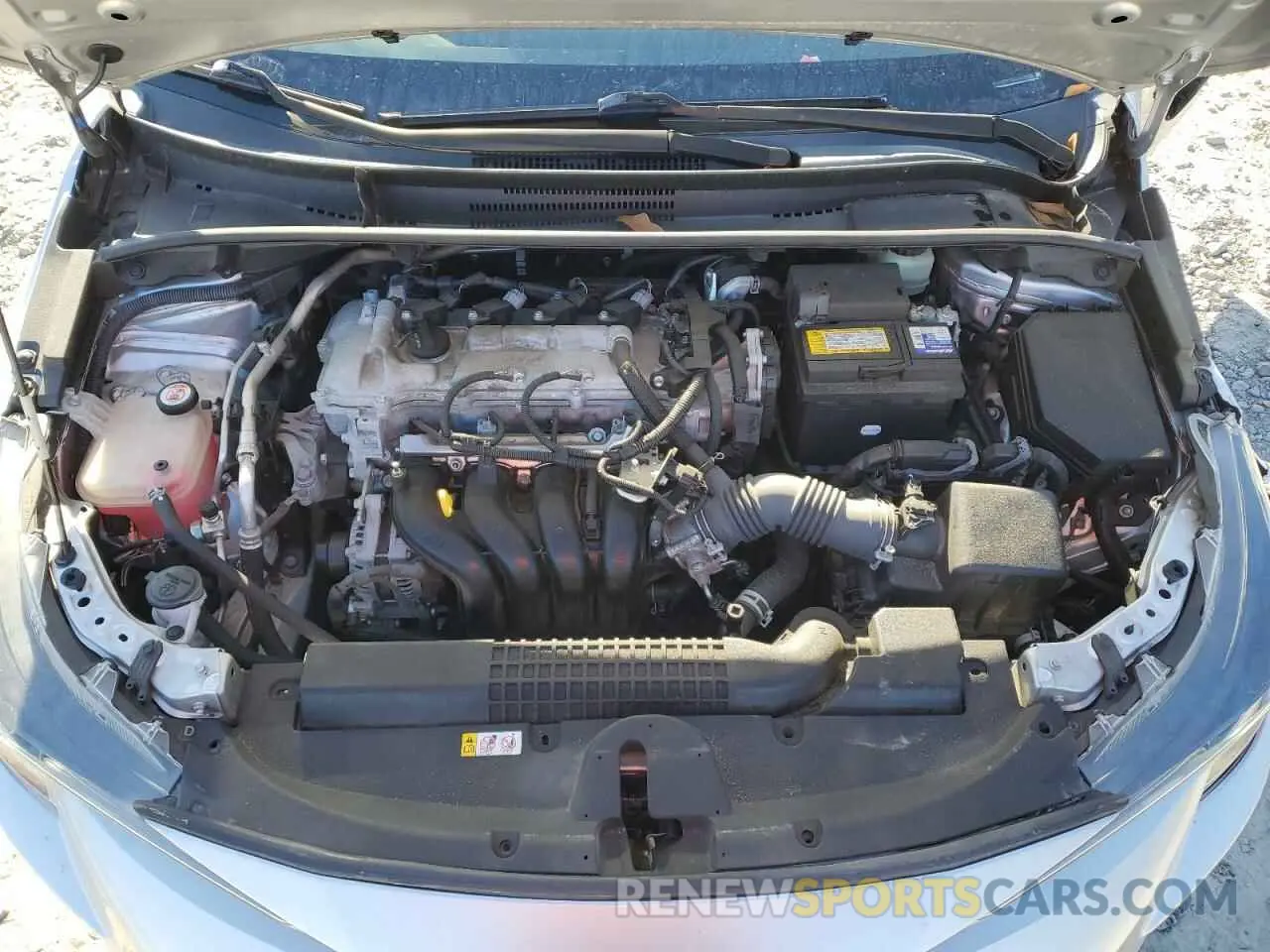 11 fotografías del automóvil dañado JTDEPRAE2LJ096406 TOYOTA COROLLA 2020