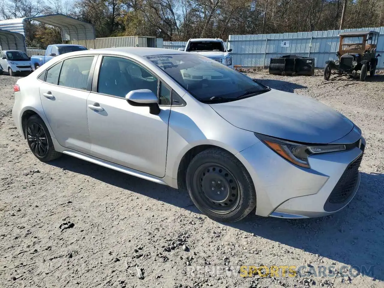 4 fotografías del automóvil dañado JTDEPRAE2LJ096406 TOYOTA COROLLA 2020